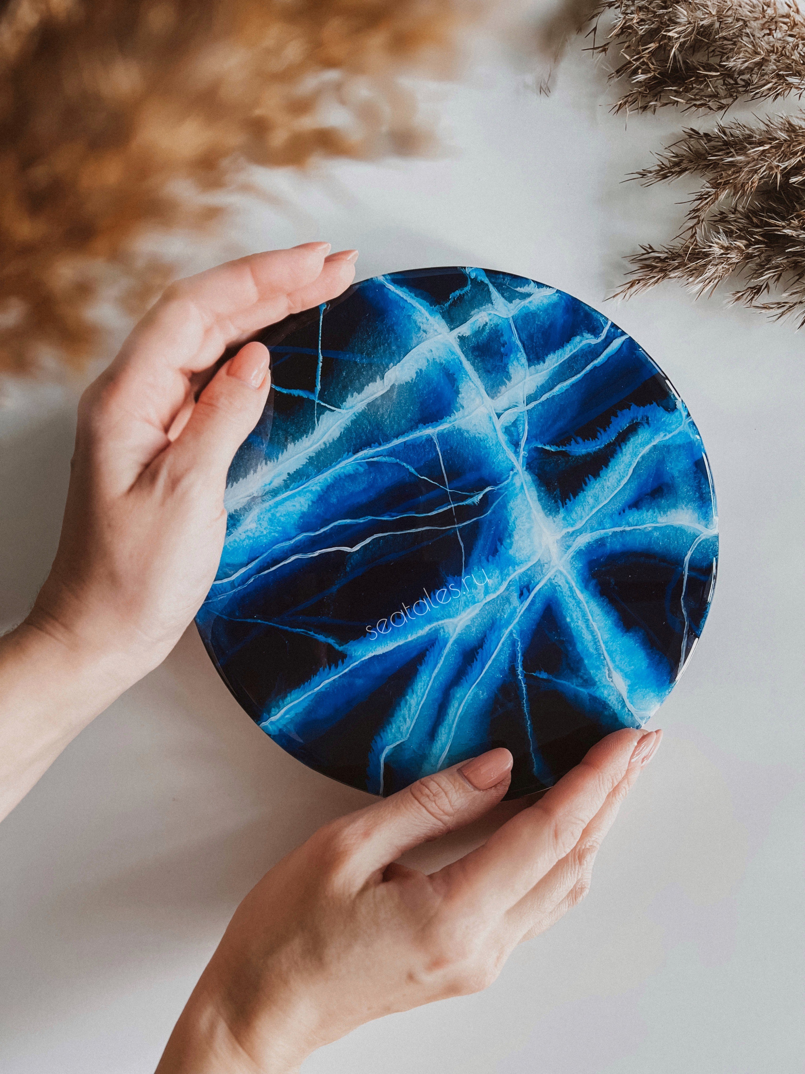 Эпоксидная смола. Seatales — эпоксидная смола и спиртовые чернила