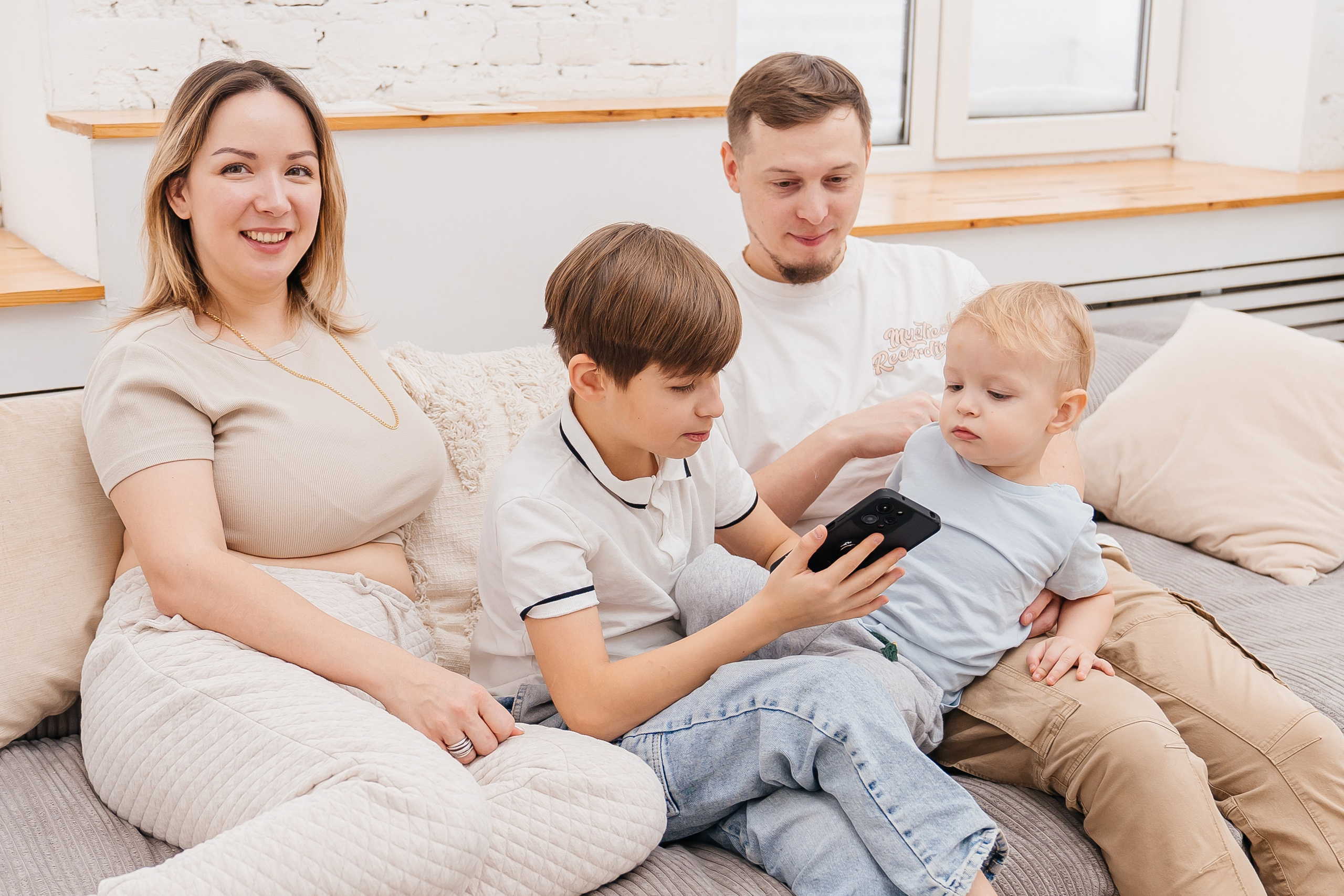 Семейная фотосессия. Семейный и репортажный фотограф в Москве Оксана Шилова
