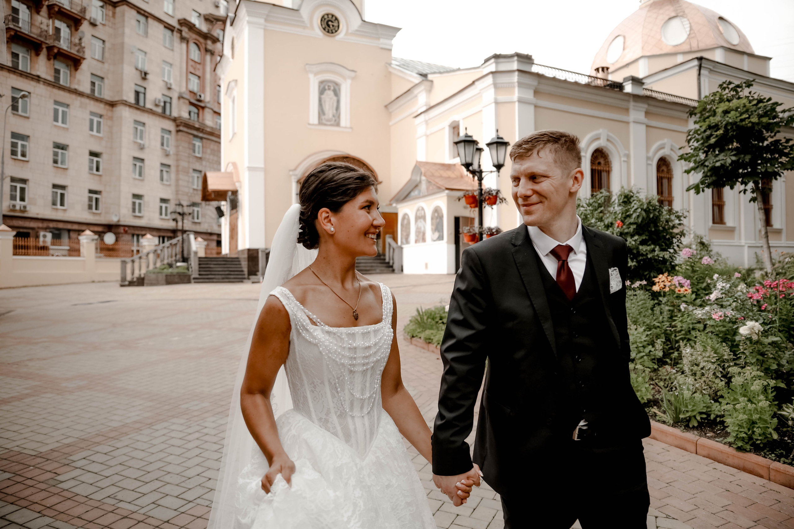 Иван и Дарья в храме Всех Святых. Фотограф в Москве и любой точке земного шара Алёна Вялова (Чулкова)