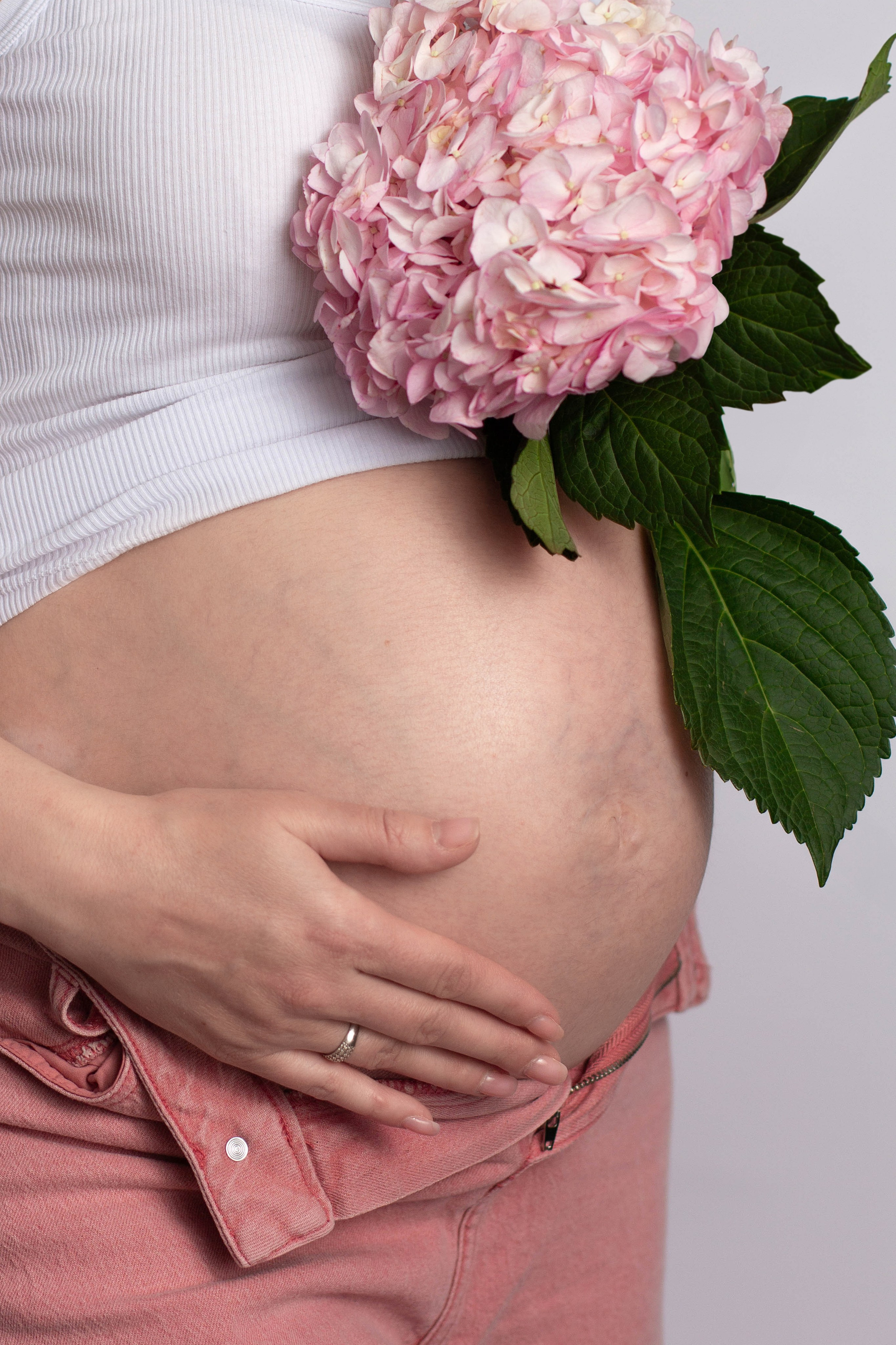 Беременность (домашняя фотосессия). Детский и семейный фотограф в Москве и МО