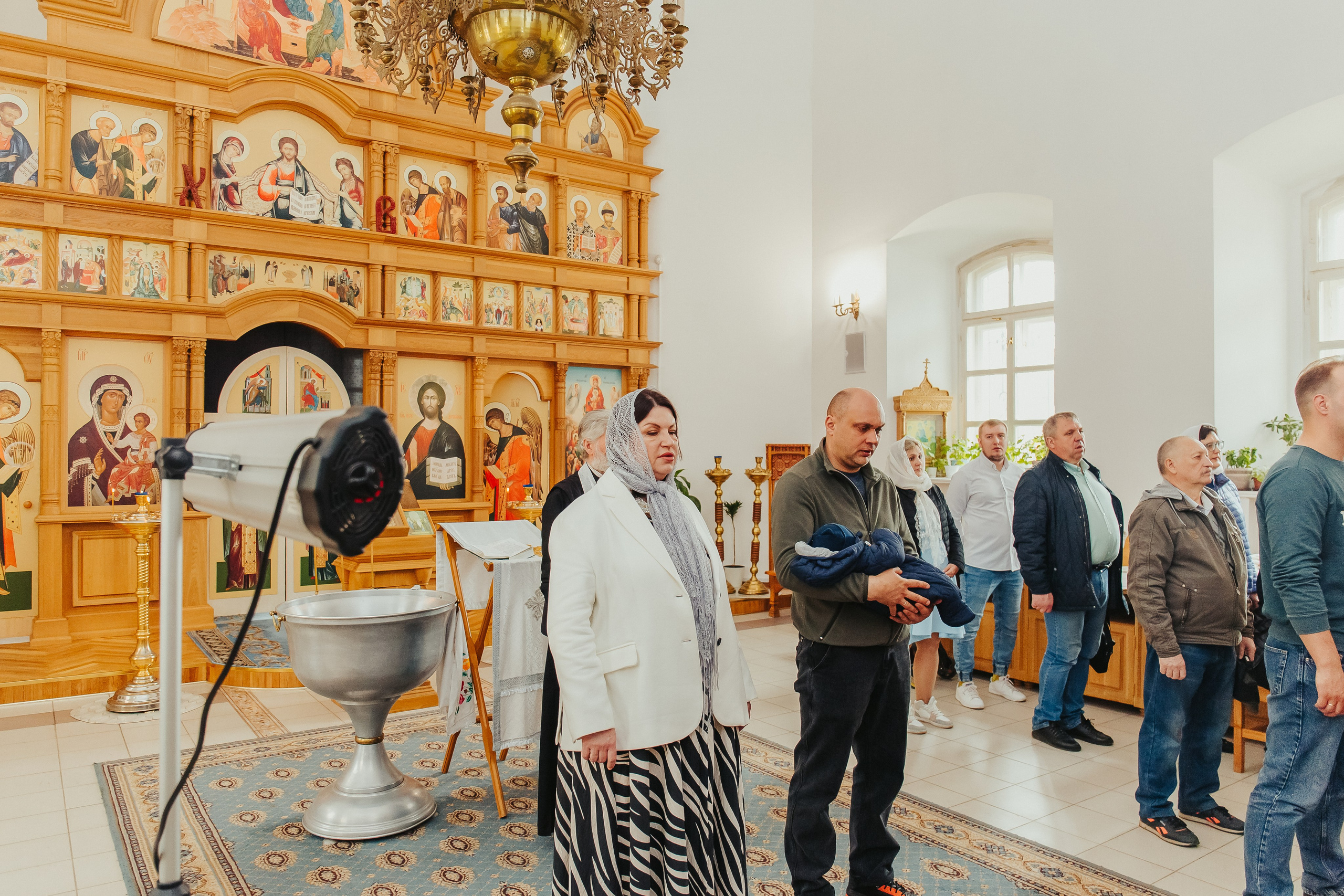 Фотосъемка крещения ребенка. Фотограф новорожденных и детский в Сергиевом Посаде Кругликова Юлия