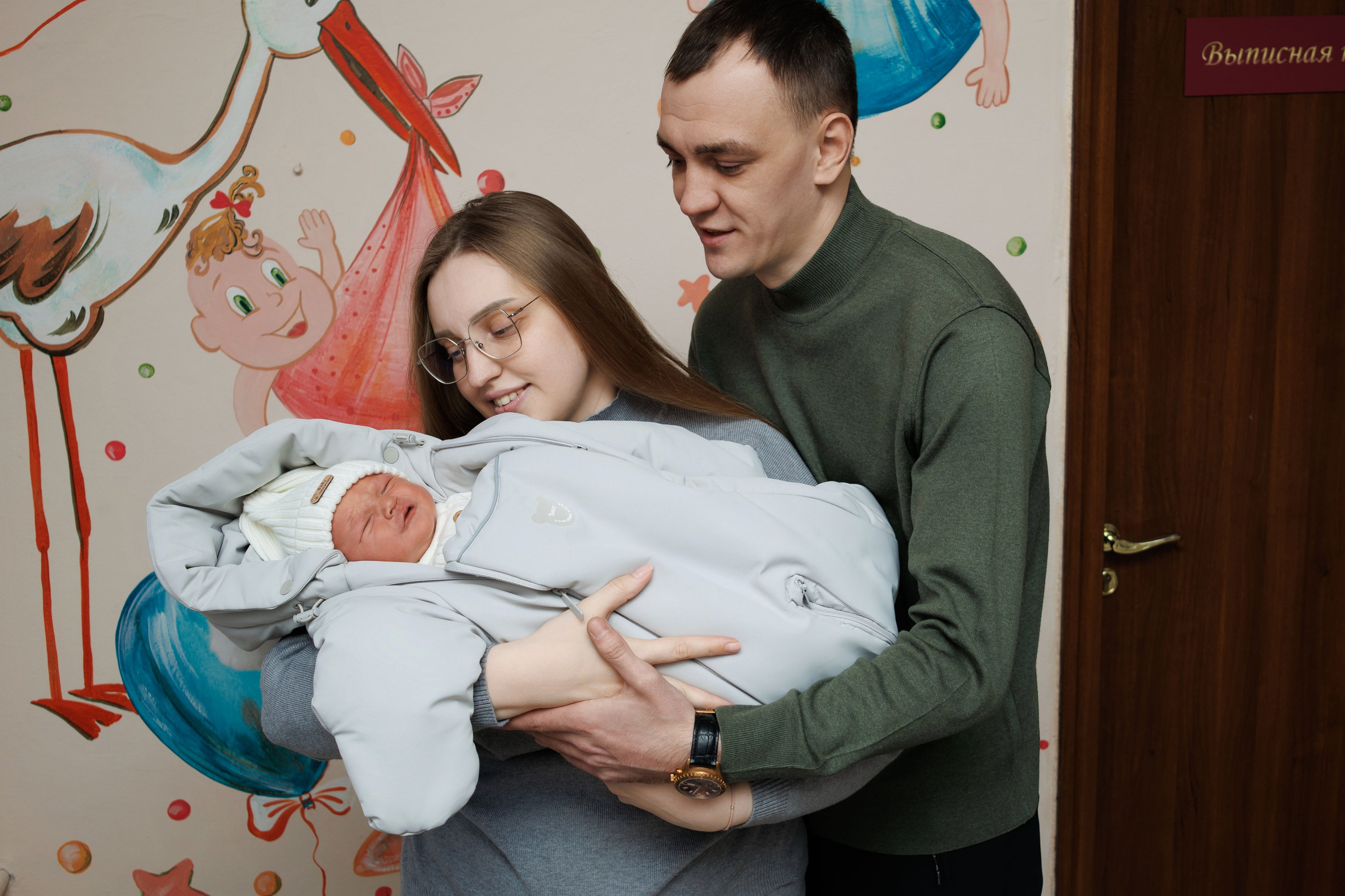 Выписка. Фотограф новорожденных Новокузнецк Анастасия Волгова