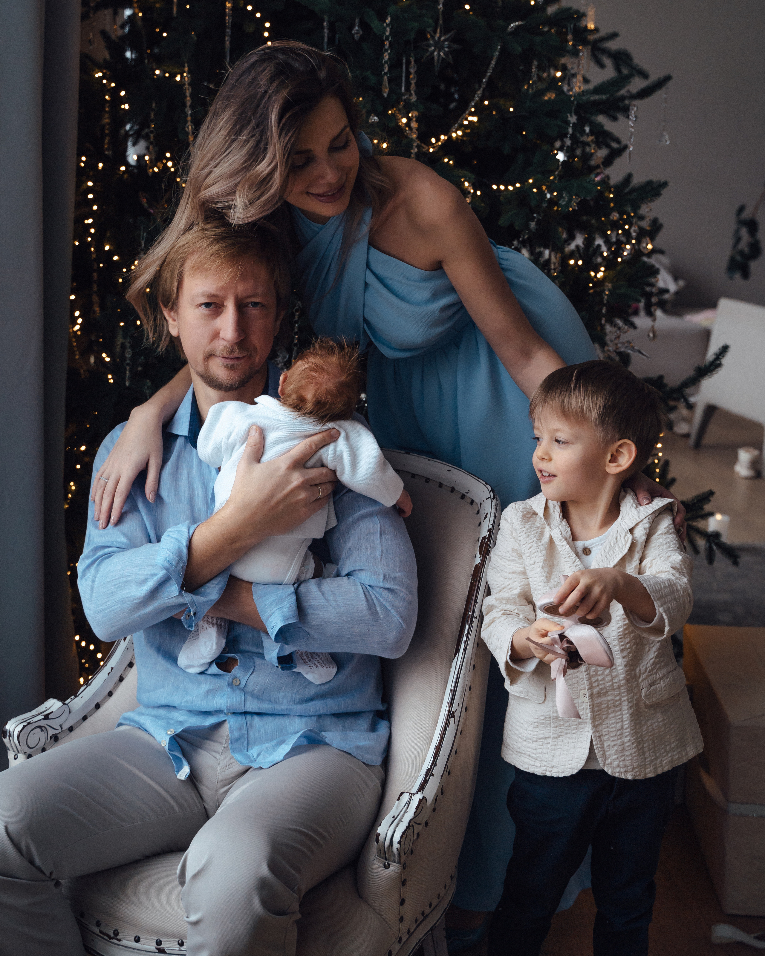Новогоднее волшебство. Творческий фотограф взрослых и детей в Москве Анна Блифернец