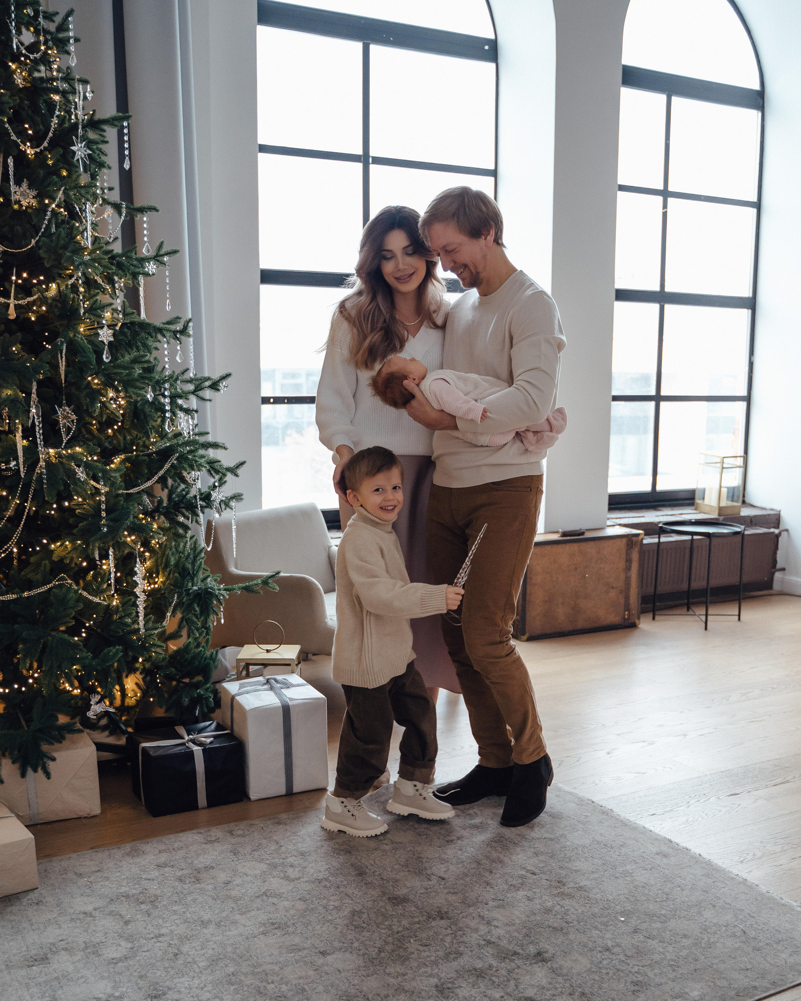 Новогоднее волшебство. Творческий фотограф взрослых и детей в Москве Анна Блифернец