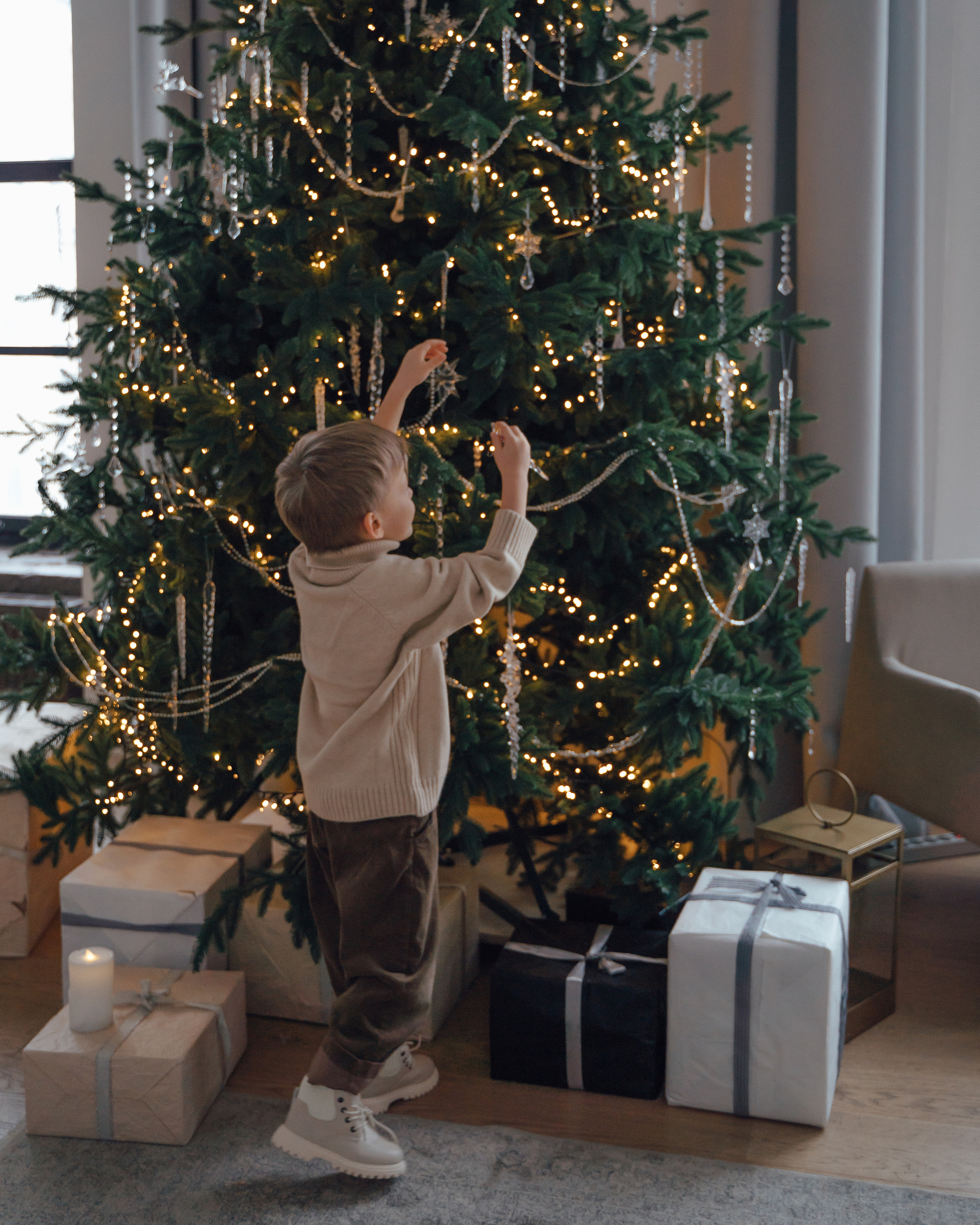 Новогоднее волшебство. Творческий фотограф взрослых и детей в Москве Анна Блифернец