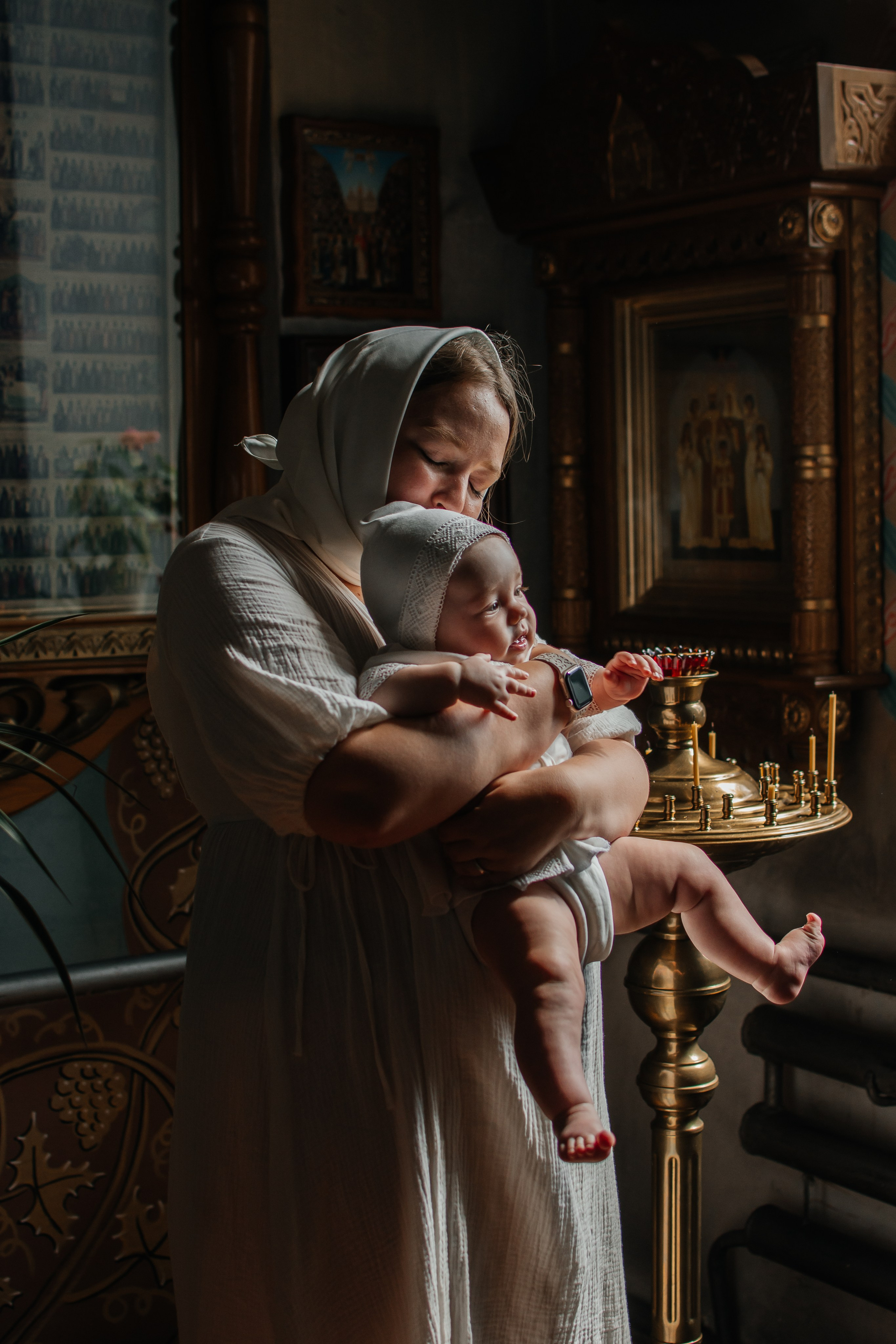 Таинство Крещения. Семейный фотограф в Новомичуринске Наташа Непомнящая