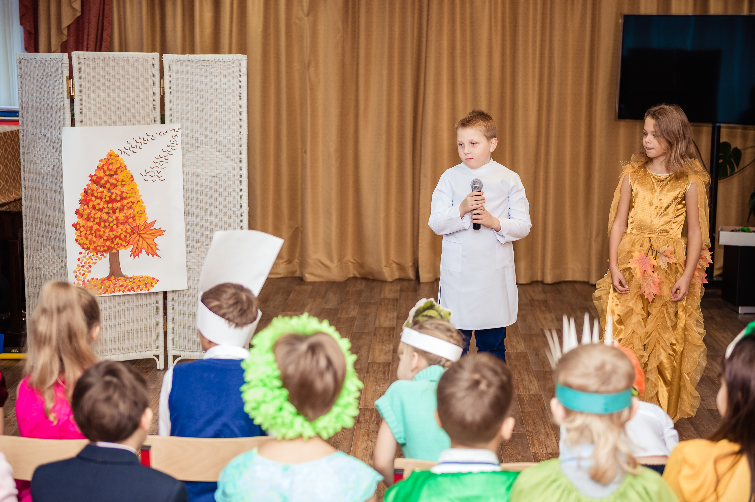 Праздник осени. Выпускной школьный альбом в Москве / Школьный фотограф Юлия Михайленко