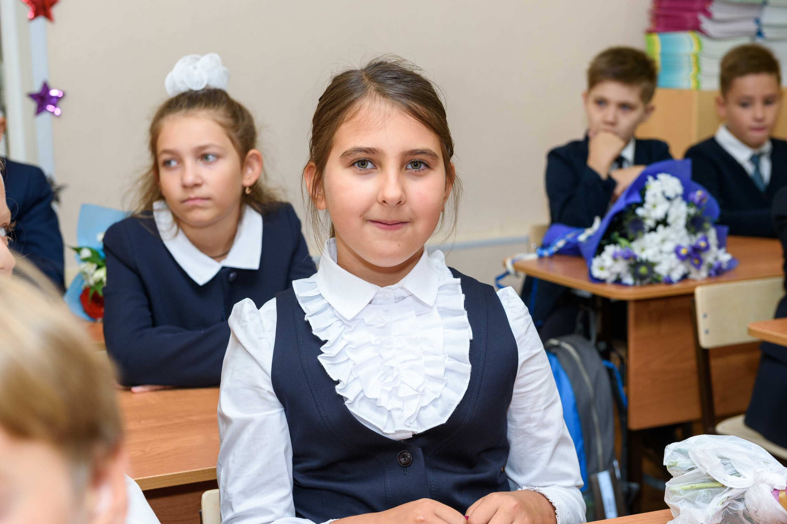 1-е сентября. 3 класс. Выпускной школьный альбом в Москве / Школьный фотограф Юлия Михайленко