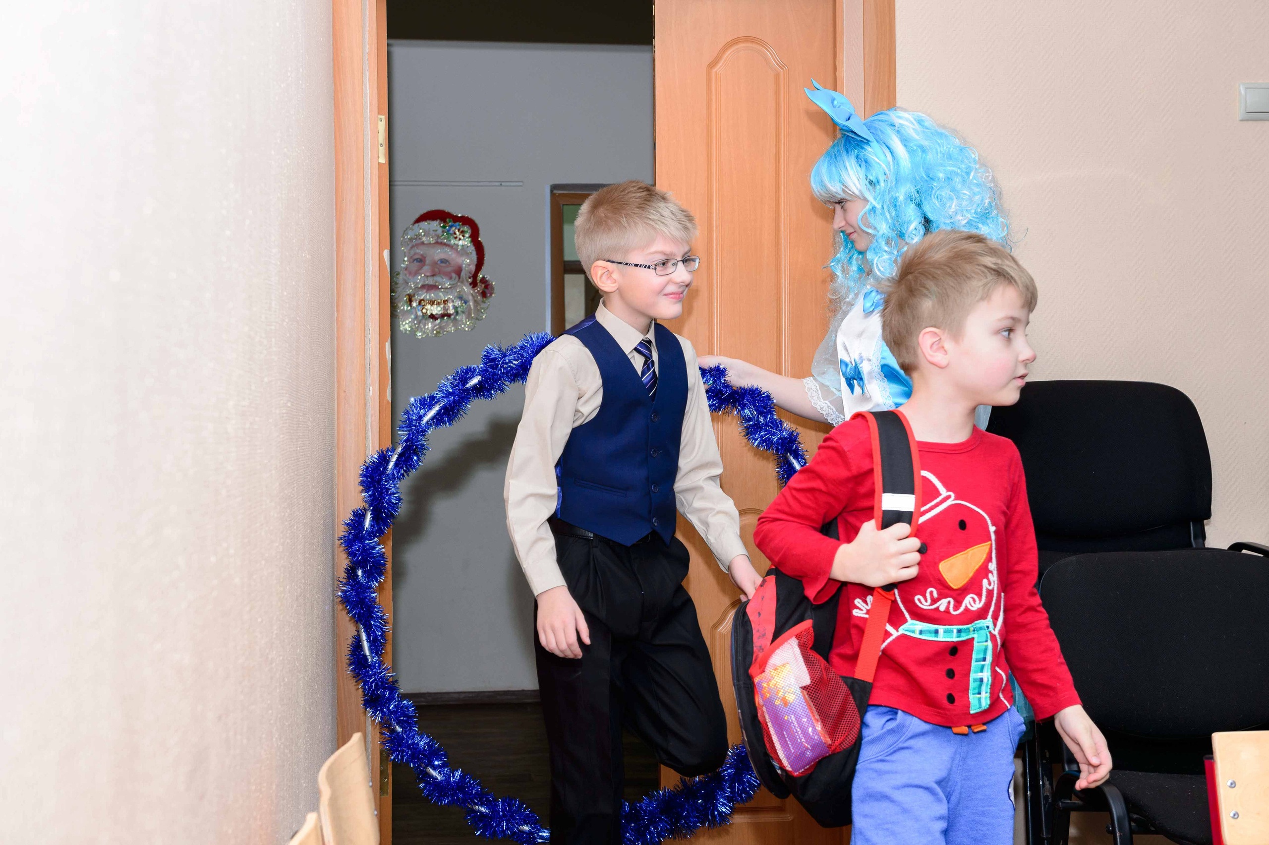 Праздник на новый год. Выпускной школьный альбом в Москве / Школьный фотограф Юлия Михайленко