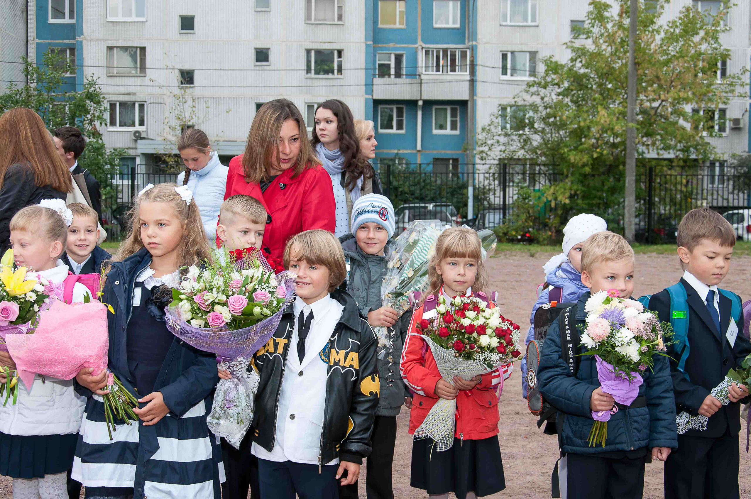1-е сентября. 1 класс. Выпускной школьный альбом в Москве / Школьный фотограф Юлия Михайленко