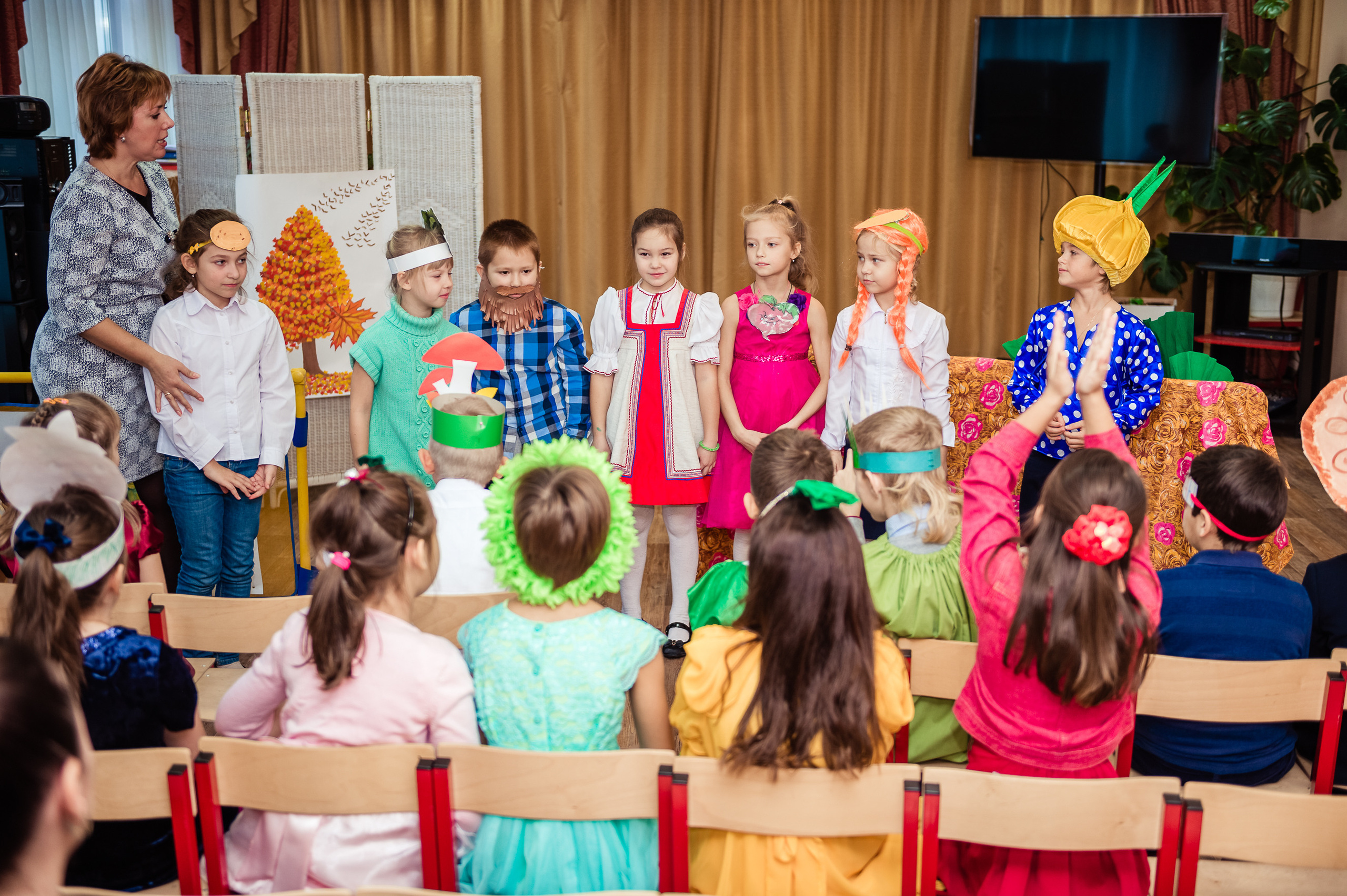 Праздник осени. Выпускной школьный альбом в Москве / Школьный фотограф Юлия Михайленко