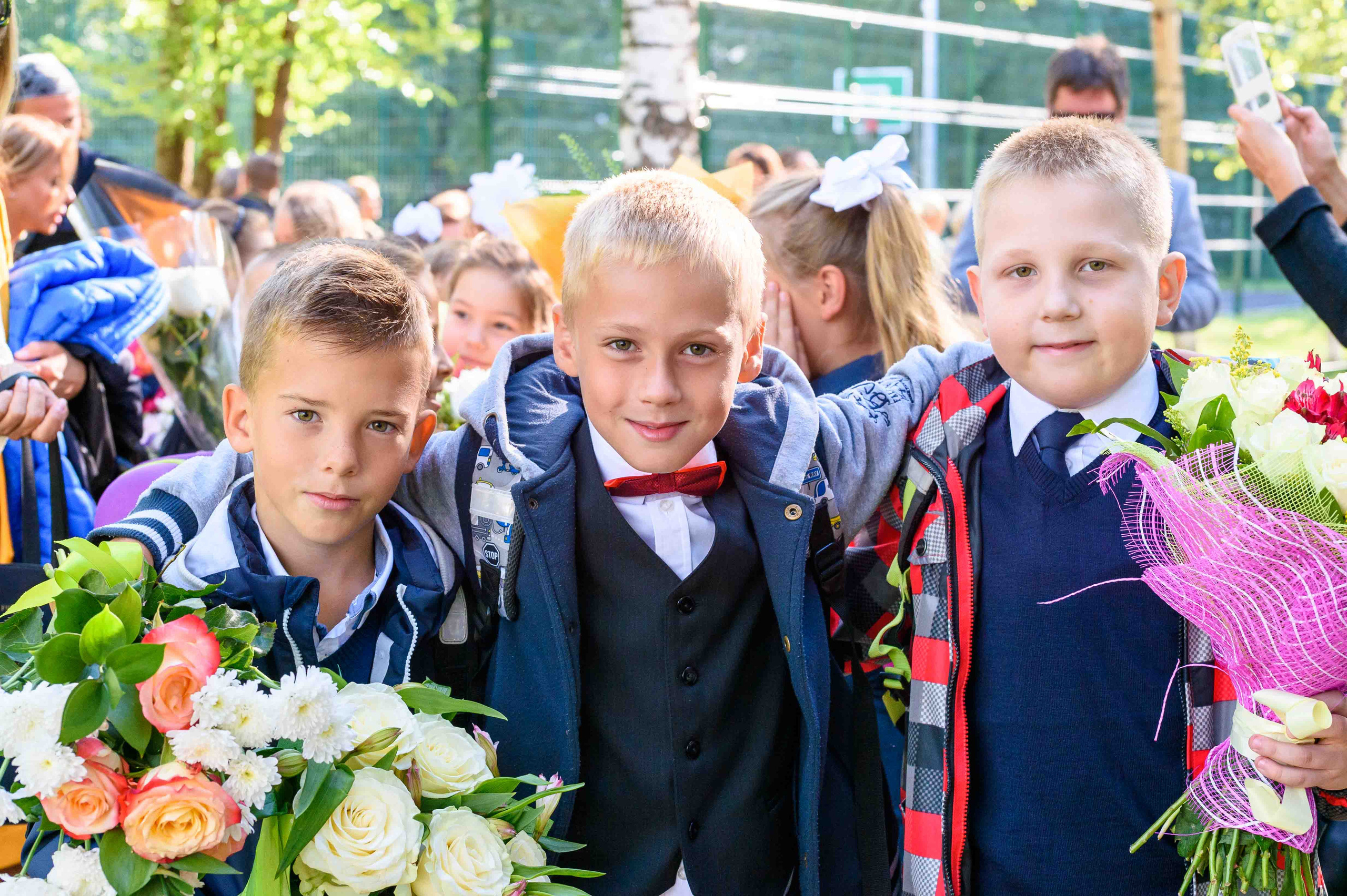 1-е сентября. 3 класс. Выпускной школьный альбом в Москве / Школьный фотограф Юлия Михайленко