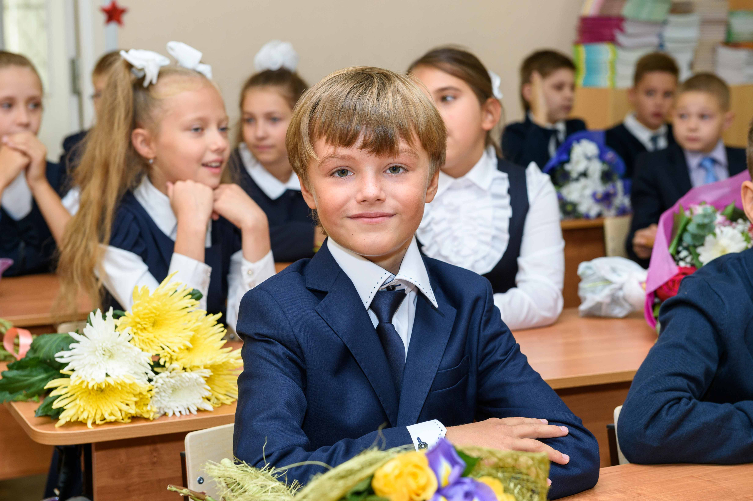 1-е сентября. 3 класс. Выпускной школьный альбом в Москве / Школьный фотограф Юлия Михайленко