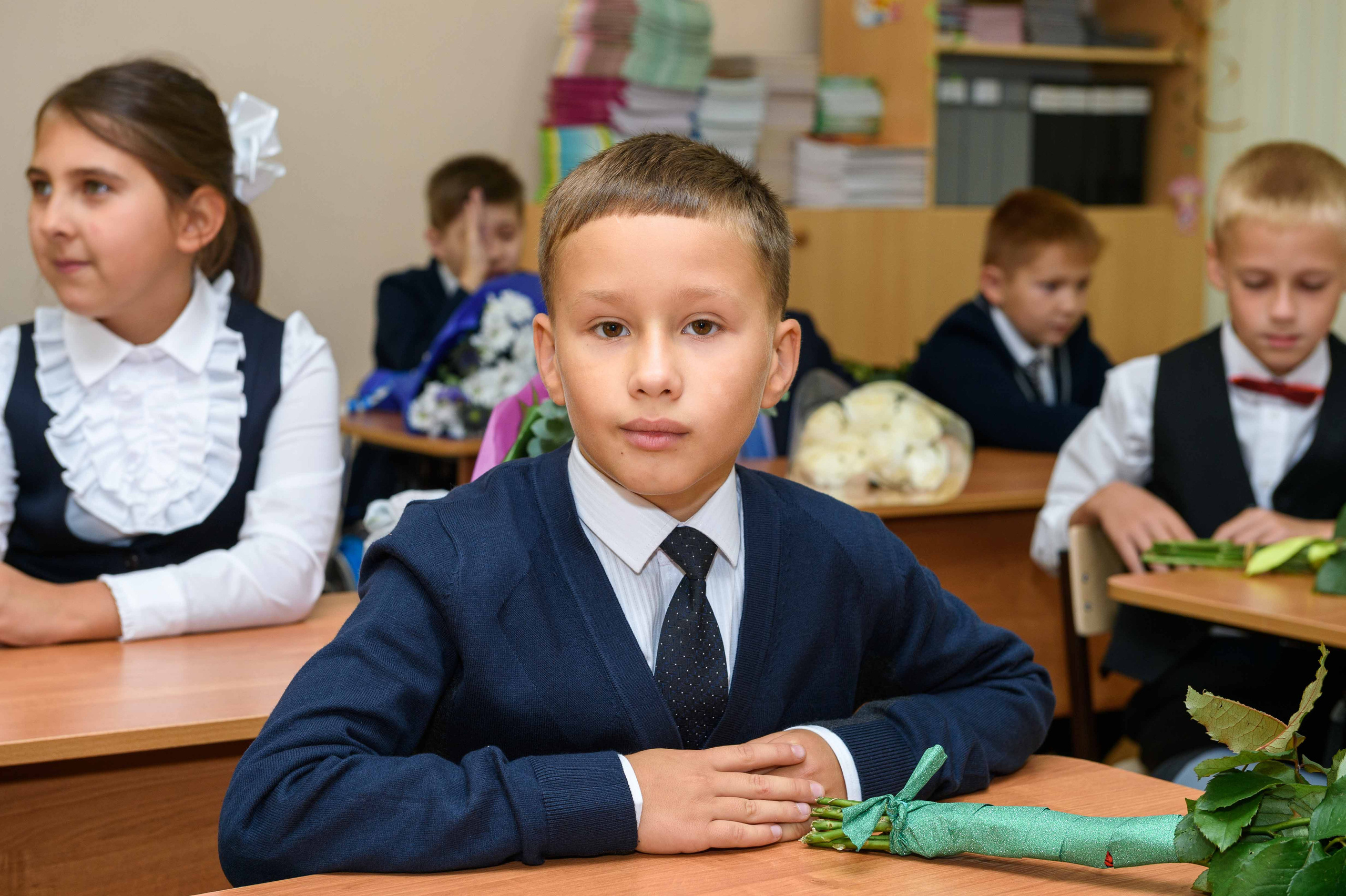 1-е сентября. 3 класс. Выпускной школьный альбом в Москве / Школьный фотограф Юлия Михайленко