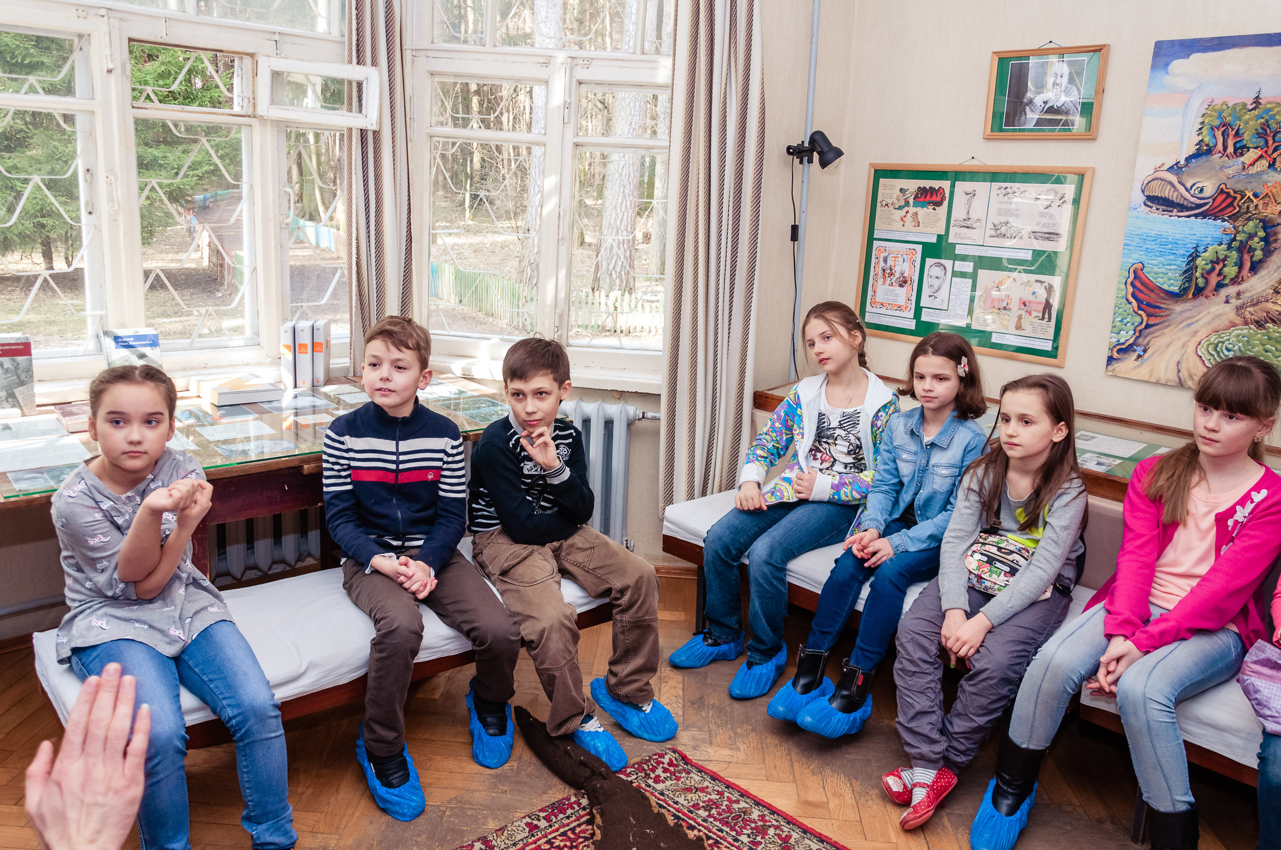 Переделкино. В гости к К.Чуковскому. Выпускной школьный альбом в Москве / Школьный фотограф Юлия Михайленко