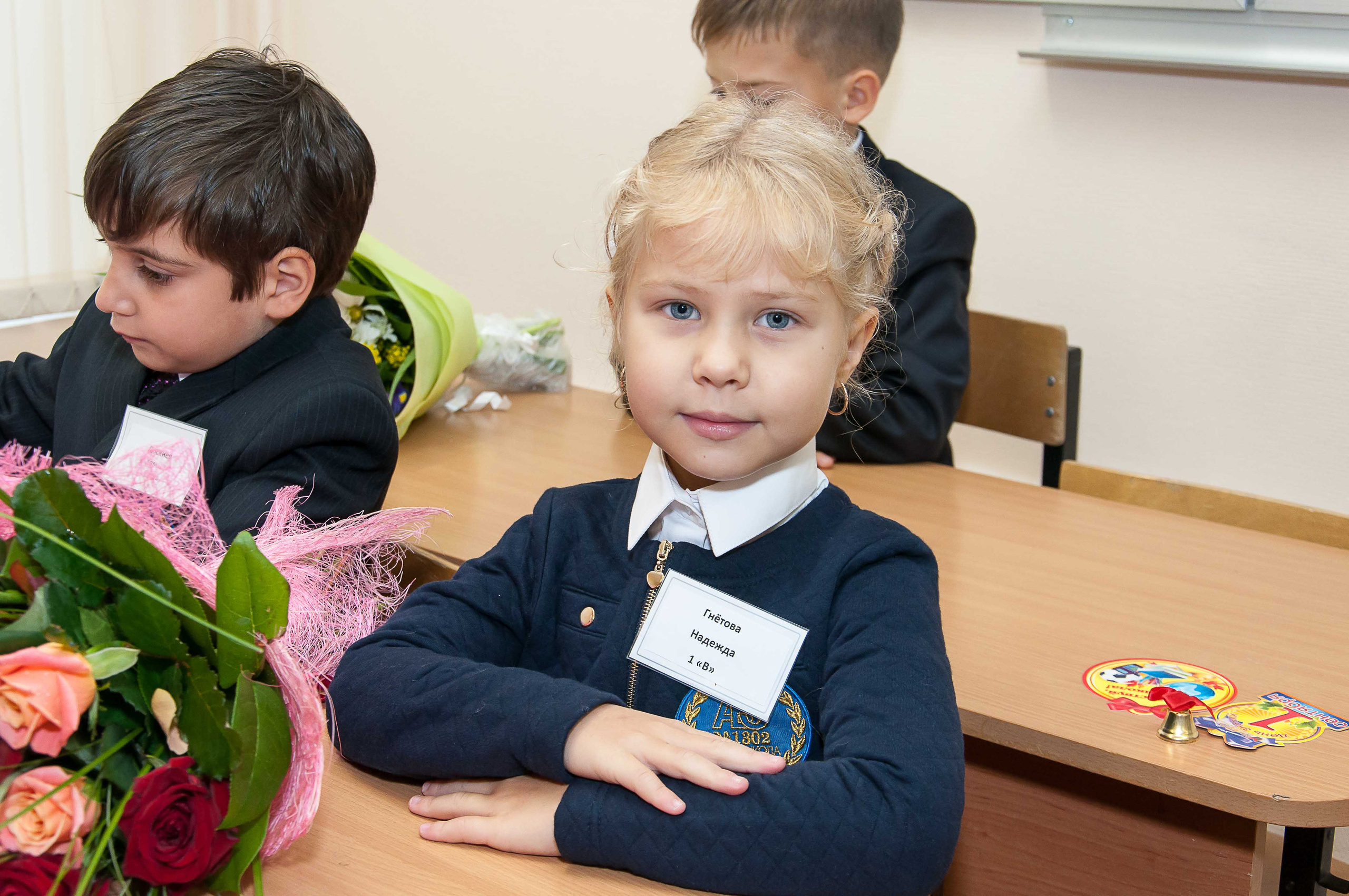 1-е сентября. 1 класс. Выпускной школьный альбом в Москве / Школьный фотограф Юлия Михайленко