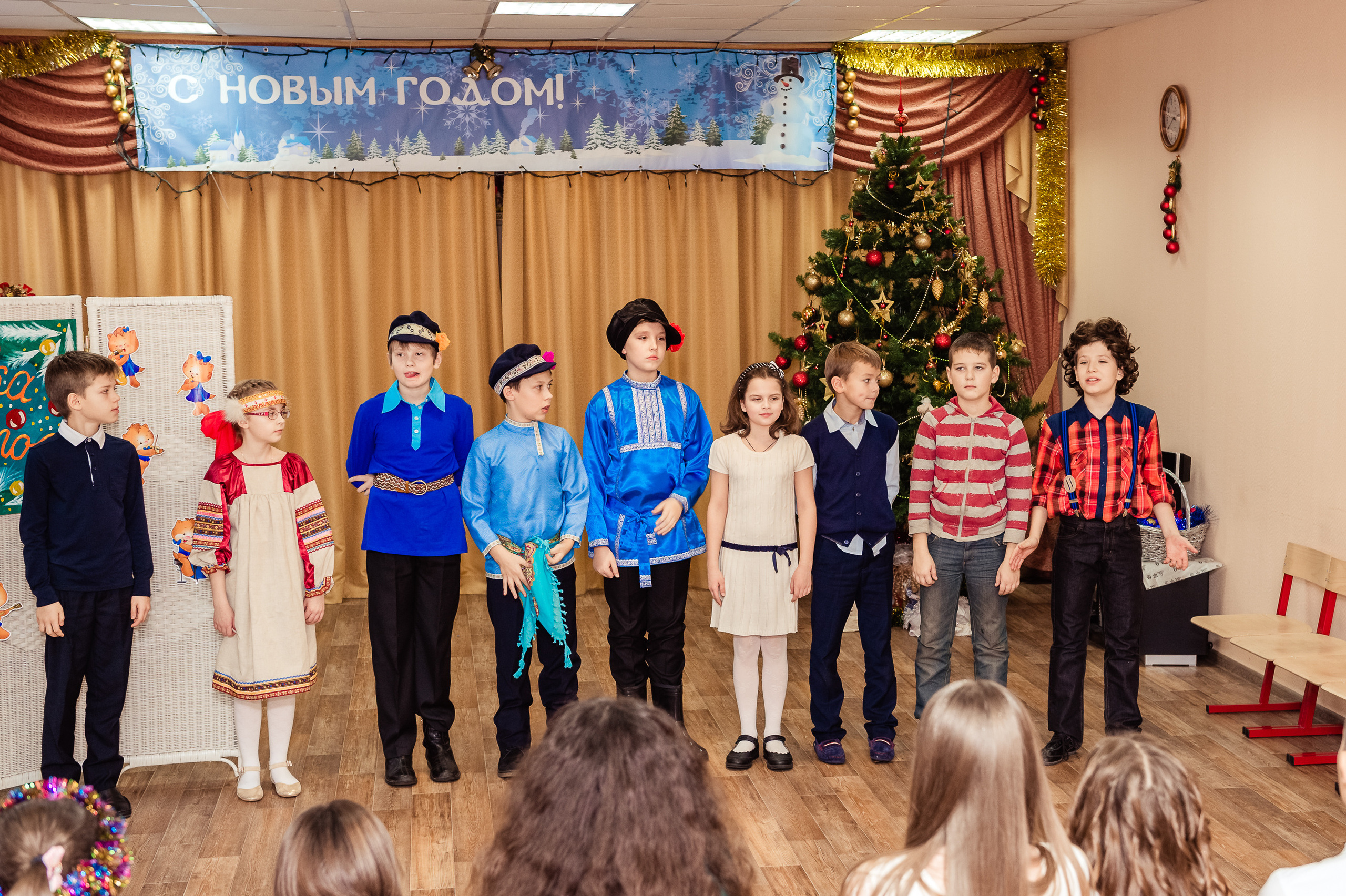 Ярмарка талантов. Праздник на Новый год. Выпускной школьный альбом в Москве / Школьный фотограф Юлия Михайленко