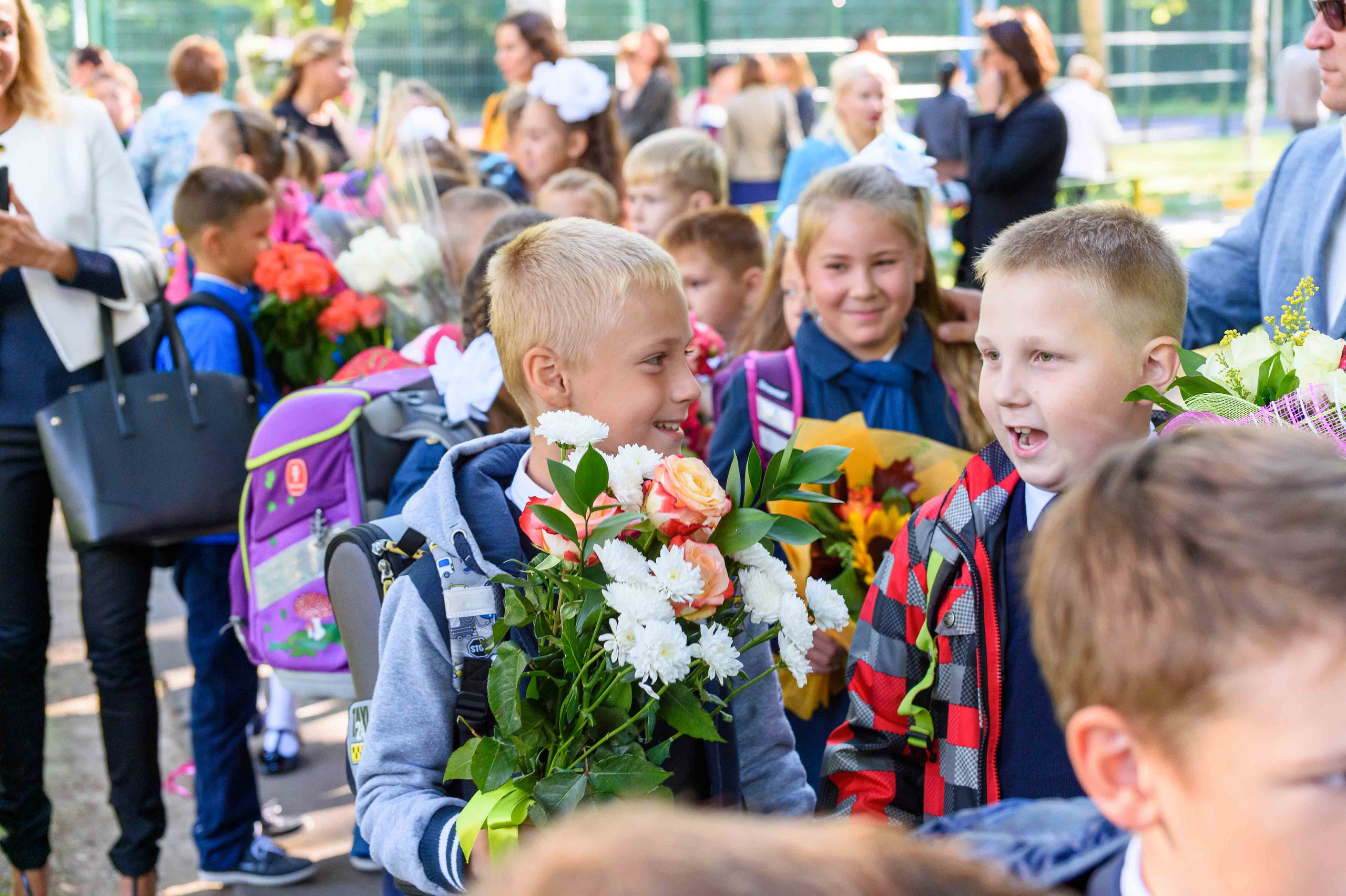 1-е сентября. 3 класс. Выпускной школьный альбом в Москве / Школьный фотограф Юлия Михайленко