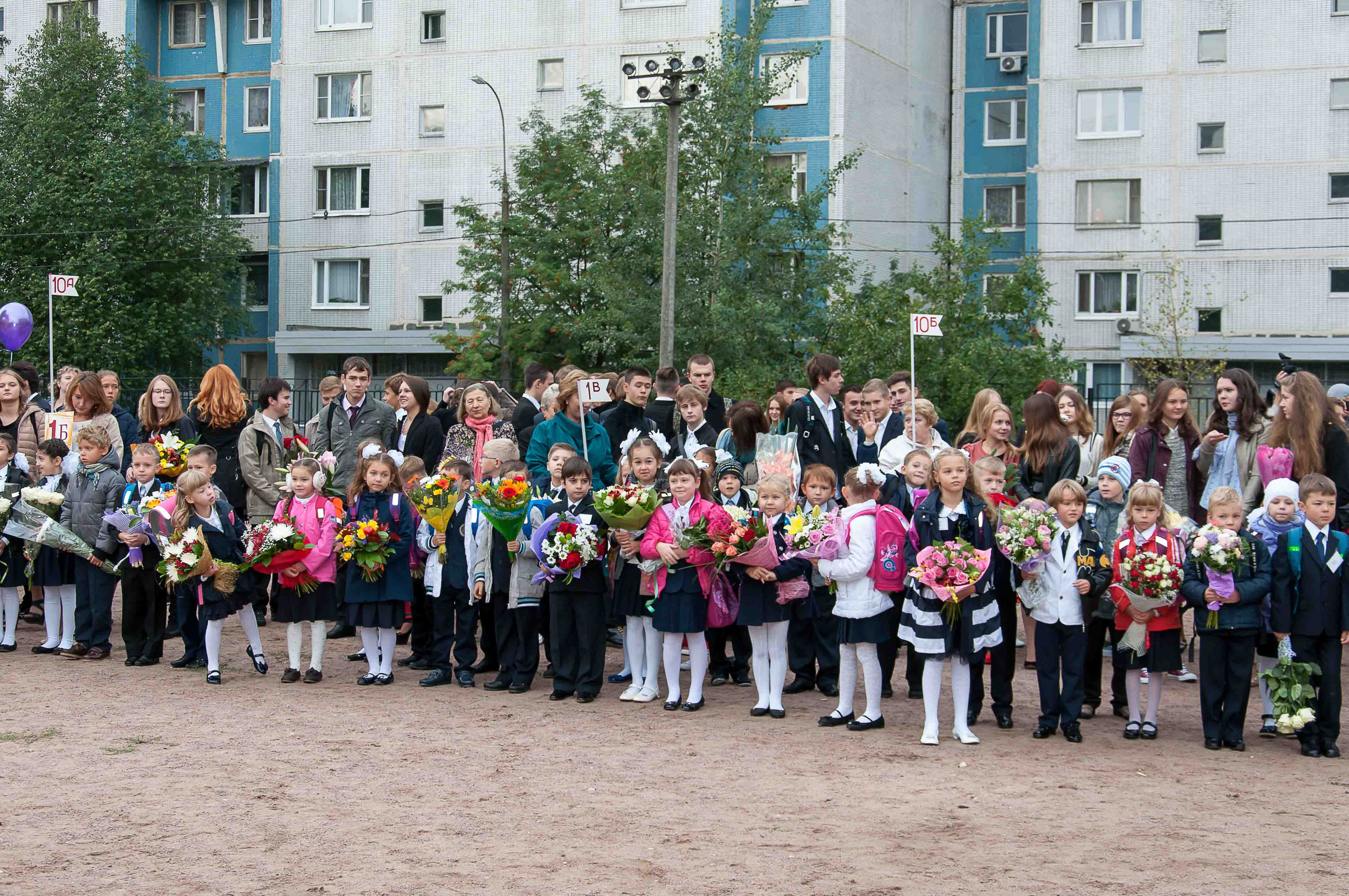 1-е сентября. 1 класс. Выпускной школьный альбом в Москве / Школьный фотограф Юлия Михайленко
