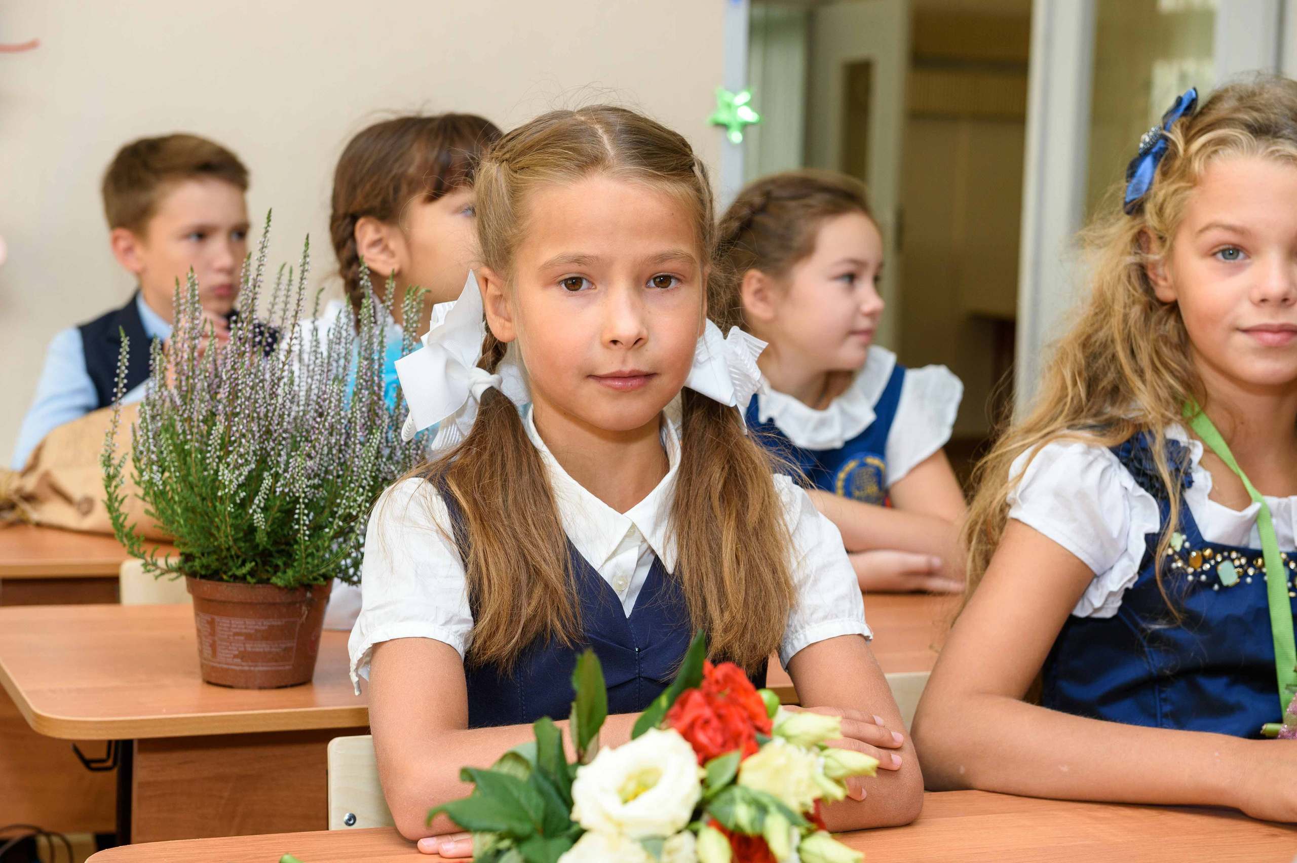 1-е сентября. 3 класс. Выпускной школьный альбом в Москве / Школьный фотограф Юлия Михайленко