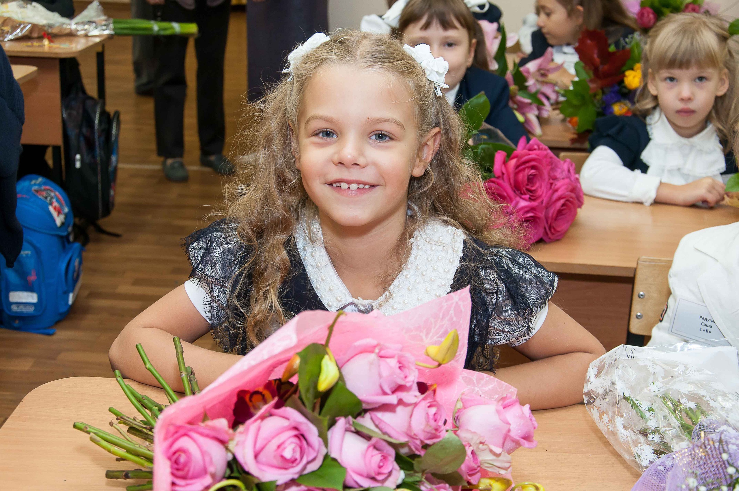 1-е сентября. 1 класс. Выпускной школьный альбом в Москве / Школьный фотограф Юлия Михайленко