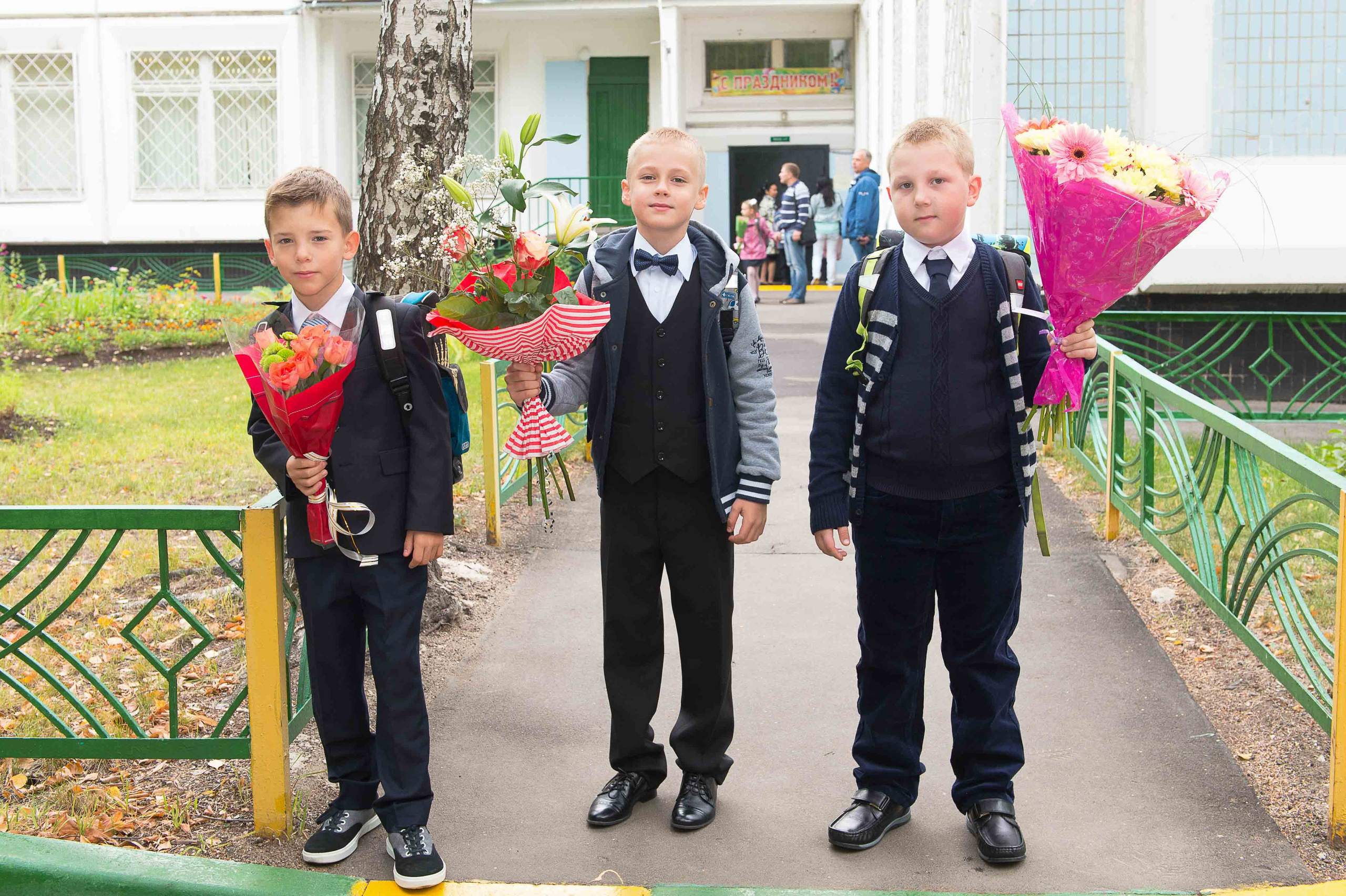 1-е сентября. 2 класс. Выпускной школьный альбом в Москве / Школьный фотограф Юлия Михайленко