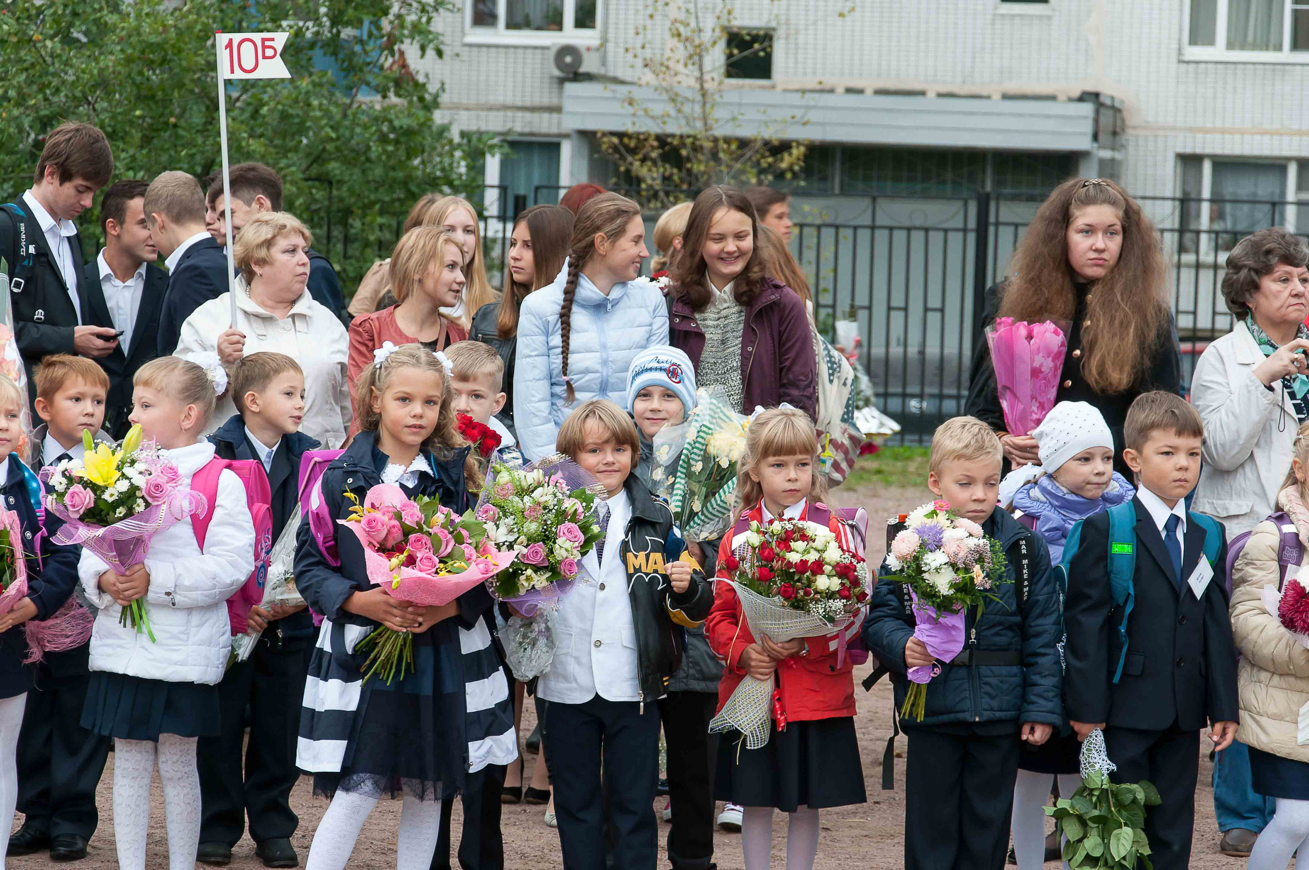 1-е сентября. 1 класс. Выпускной школьный альбом в Москве / Школьный фотограф Юлия Михайленко