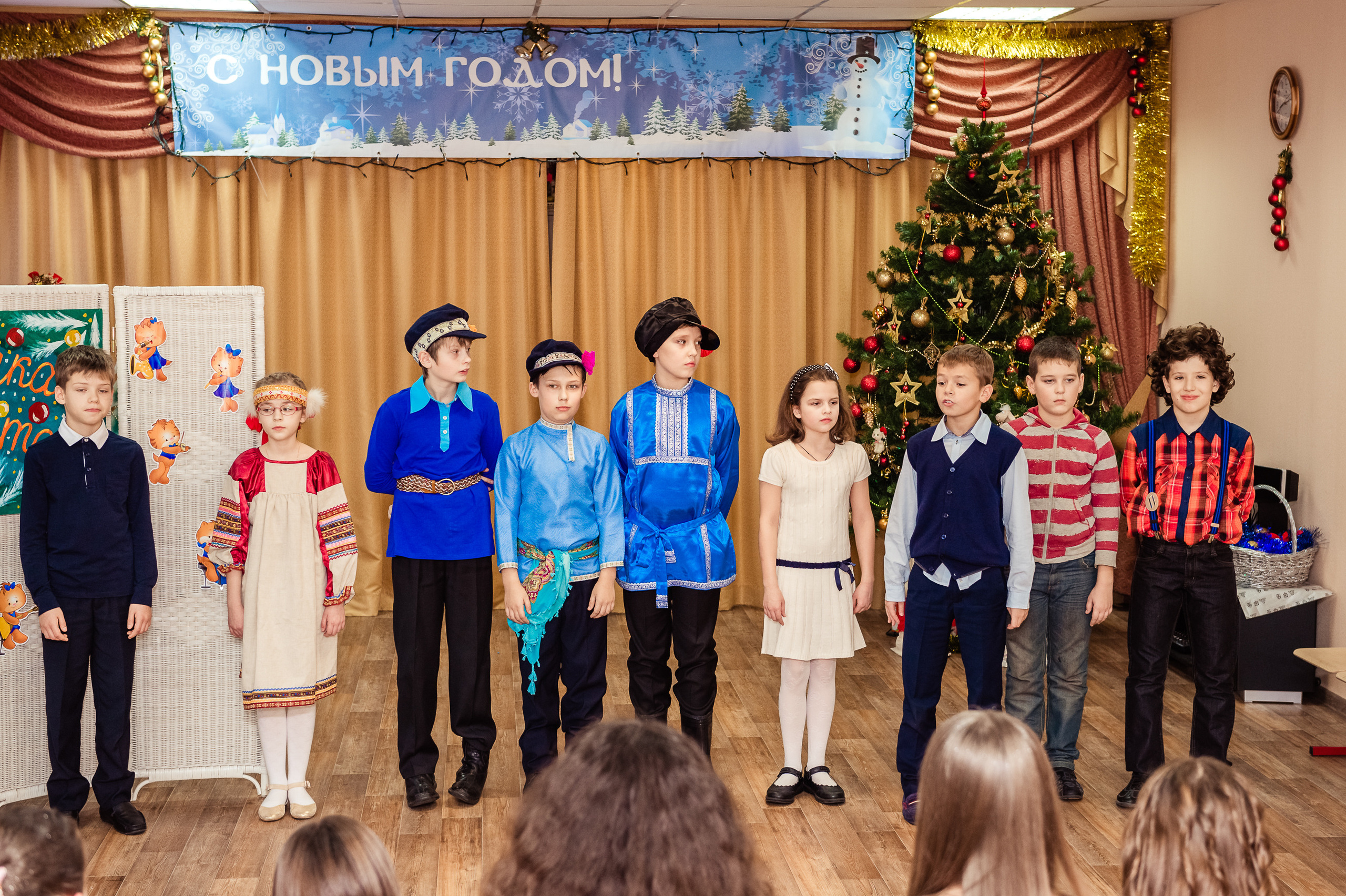 Ярмарка талантов. Праздник на Новый год. Выпускной школьный альбом в Москве / Школьный фотограф Юлия Михайленко