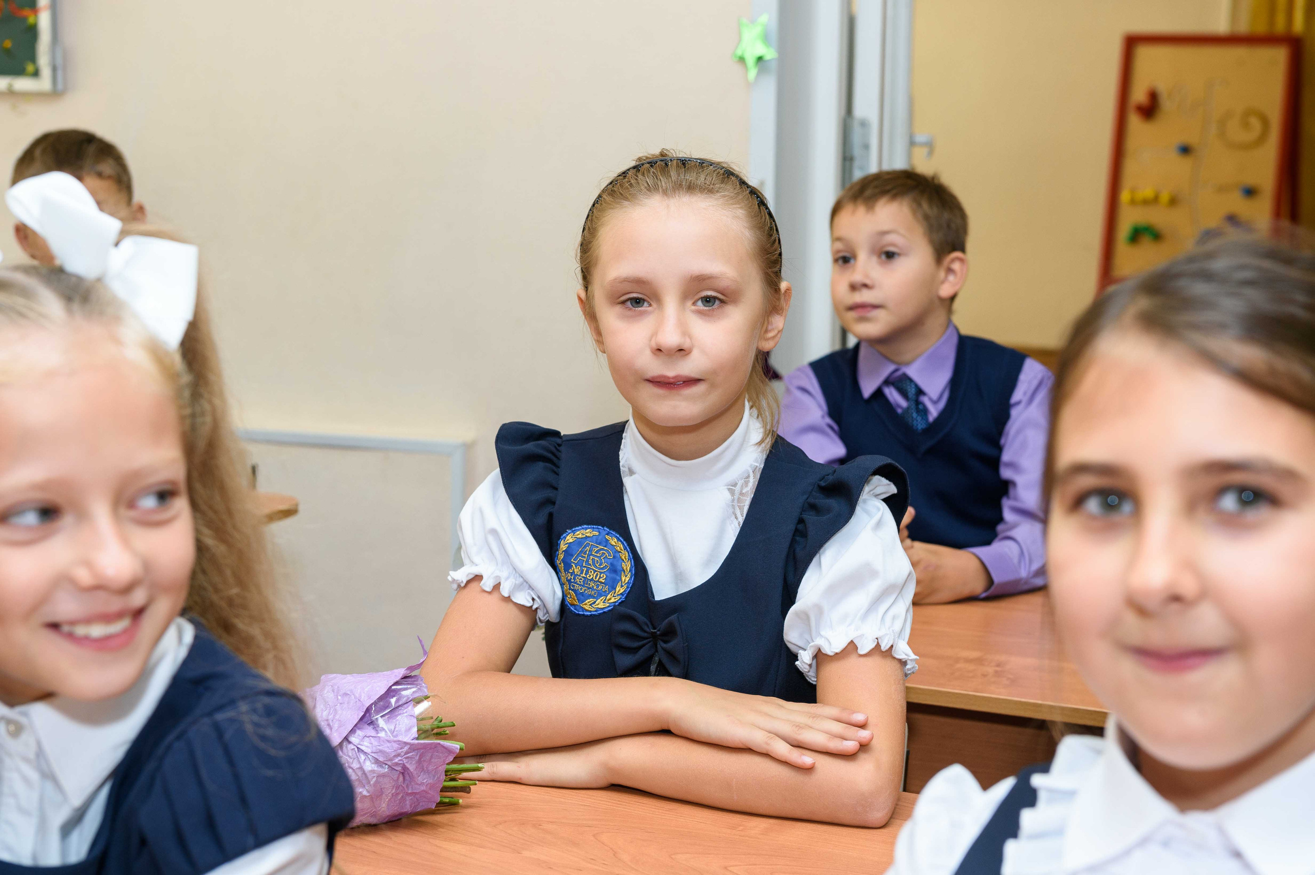 1-е сентября. 3 класс. Выпускной школьный альбом в Москве / Школьный фотограф Юлия Михайленко