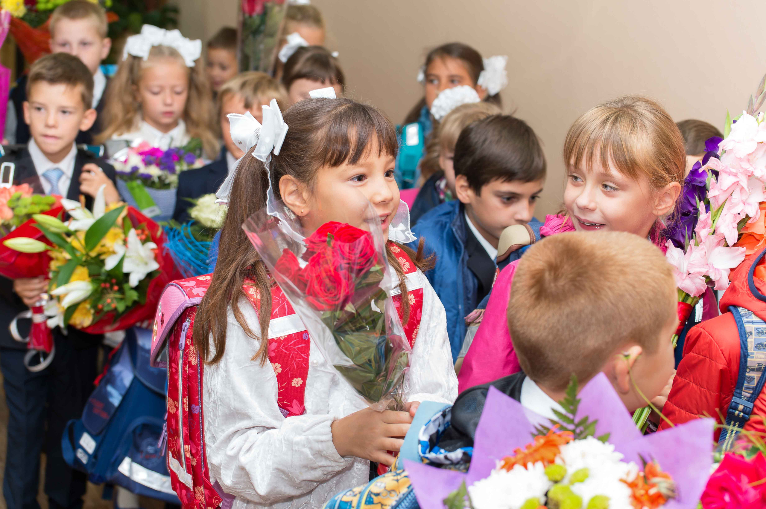 1-е сентября. 2 класс. Выпускной школьный альбом в Москве / Школьный фотограф Юлия Михайленко