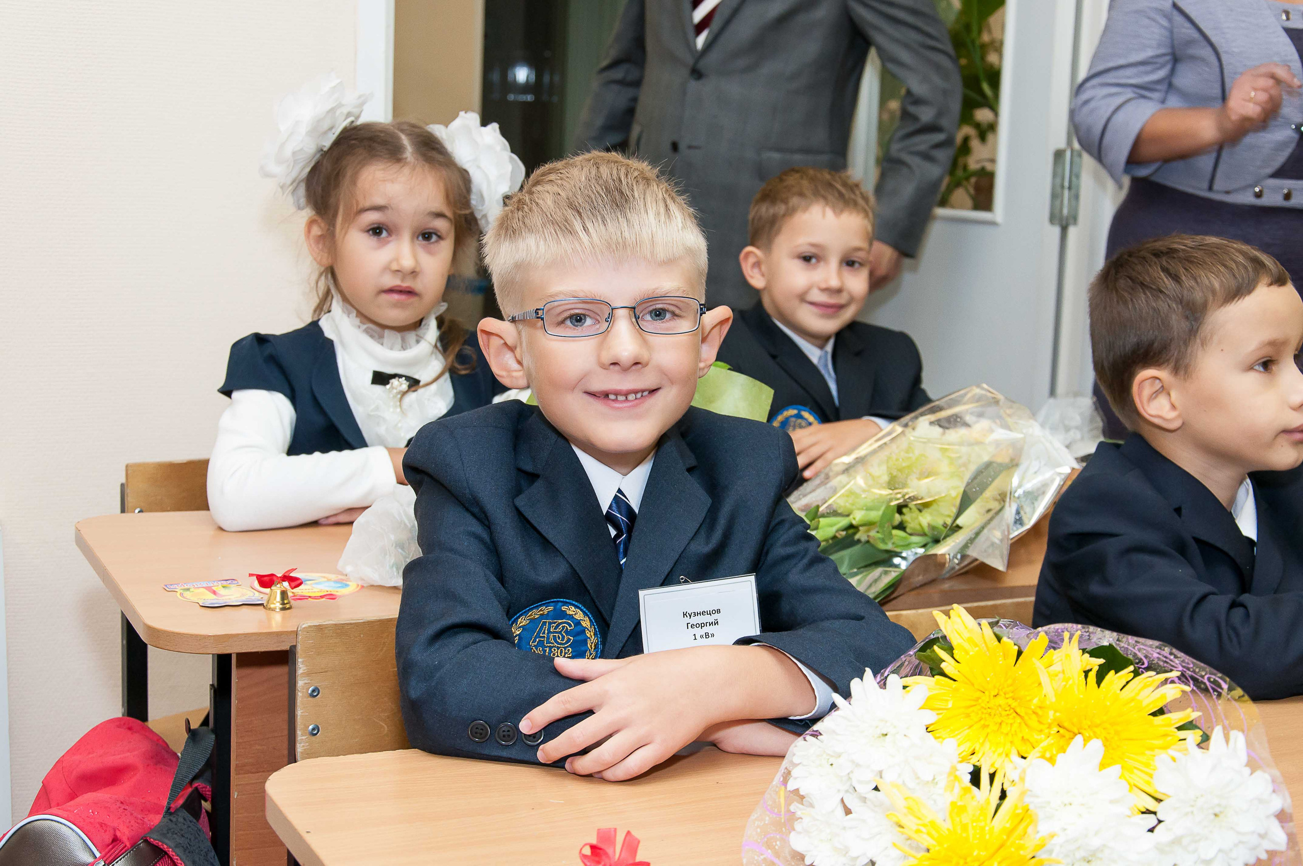 1-е сентября. 1 класс. Выпускной школьный альбом в Москве / Школьный фотограф Юлия Михайленко