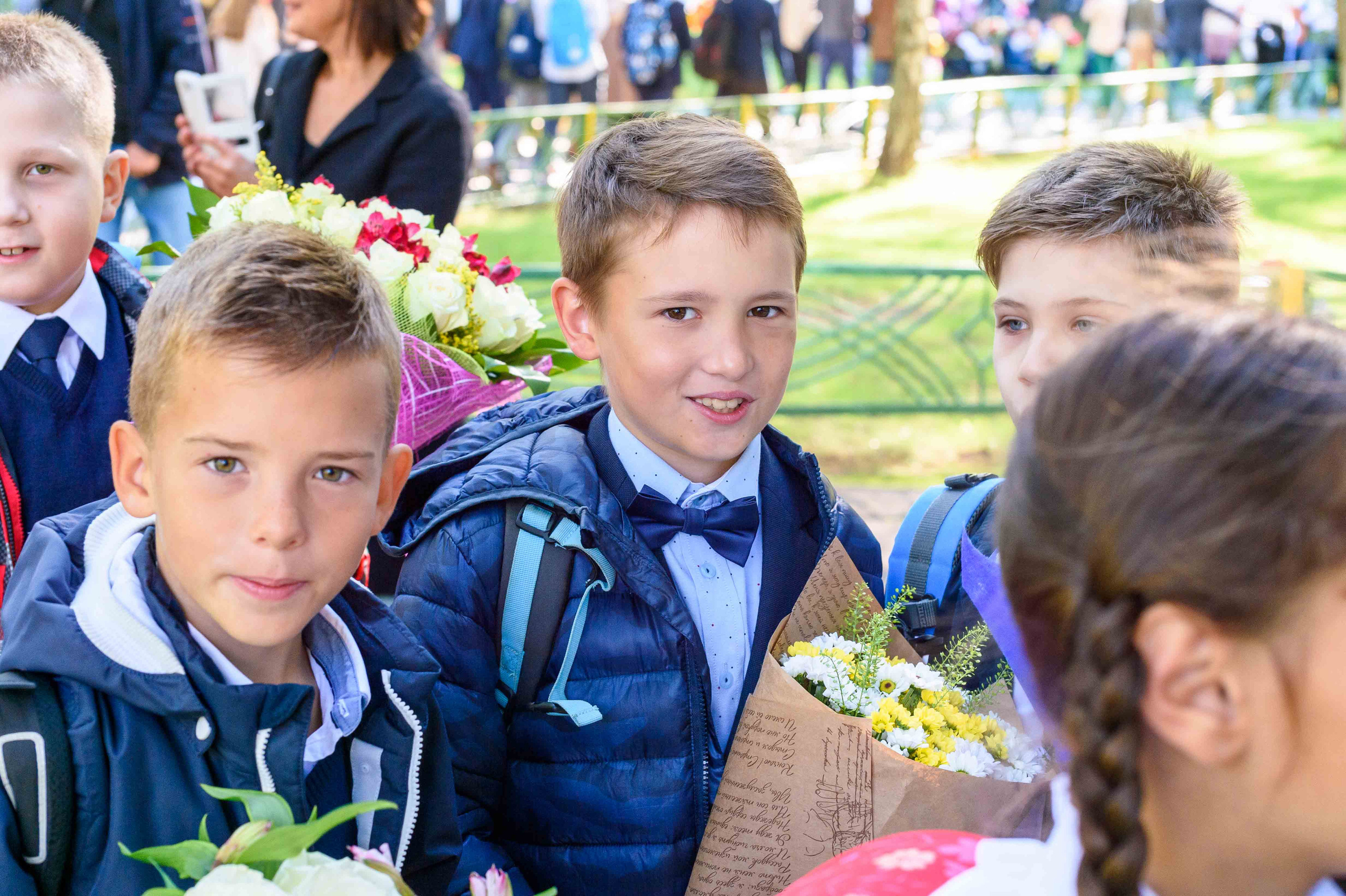 1-е сентября. 3 класс. Выпускной школьный альбом в Москве / Школьный фотограф Юлия Михайленко
