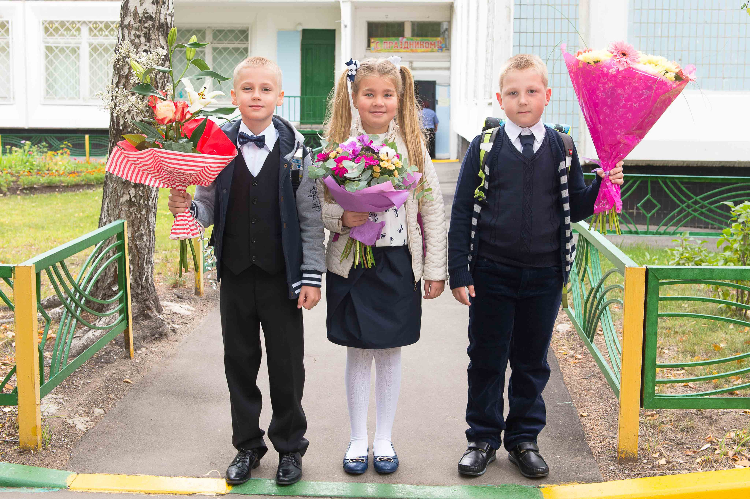 1-е сентября. 2 класс. Выпускной школьный альбом в Москве / Школьный фотограф Юлия Михайленко