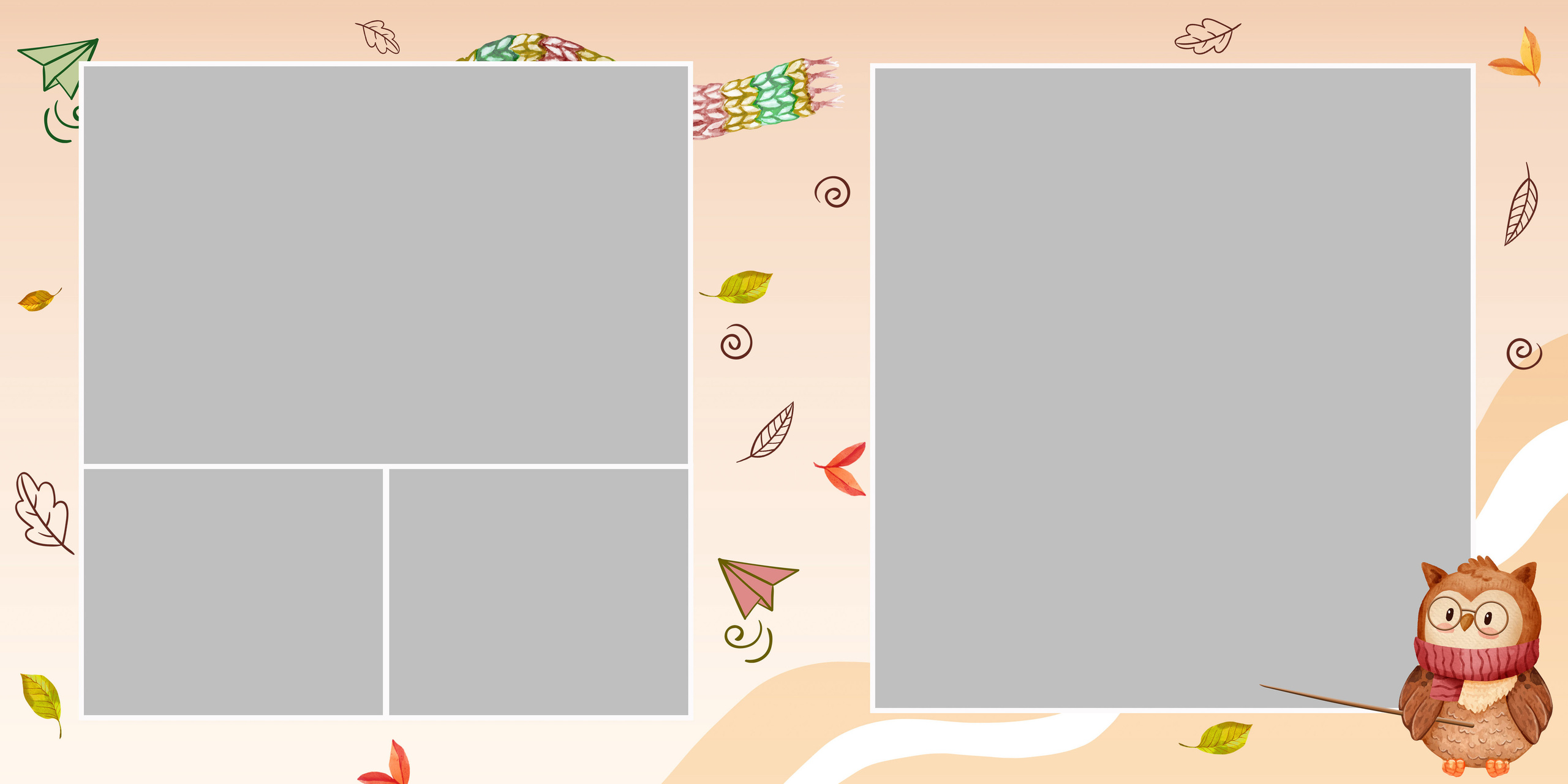 Дизайн альбома Осенний шарф. Выпускной школьный альбом в Москве / Школьный фотограф Юлия Михайленко