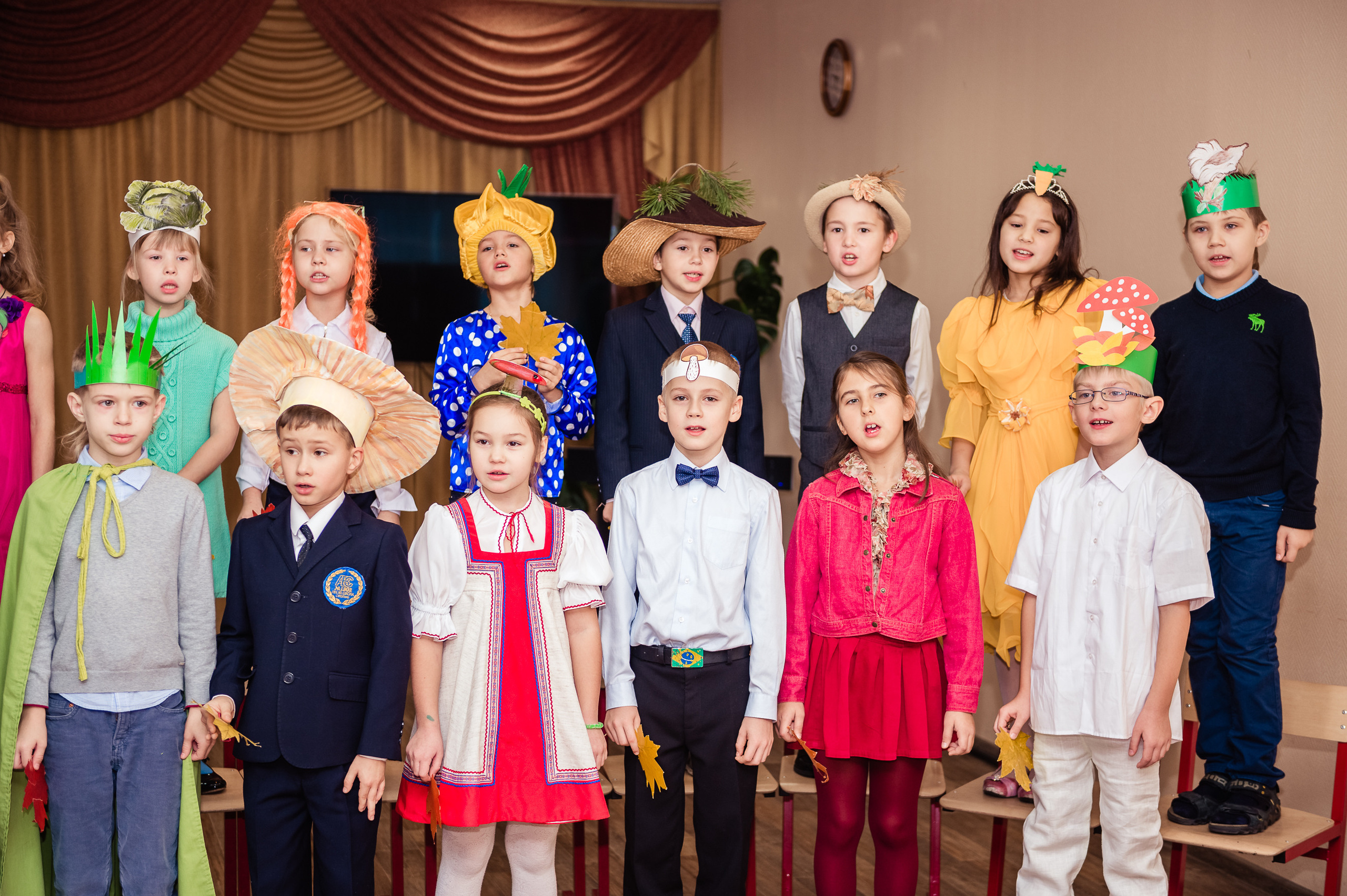 Праздник осени. Выпускной школьный альбом в Москве / Школьный фотограф Юлия Михайленко