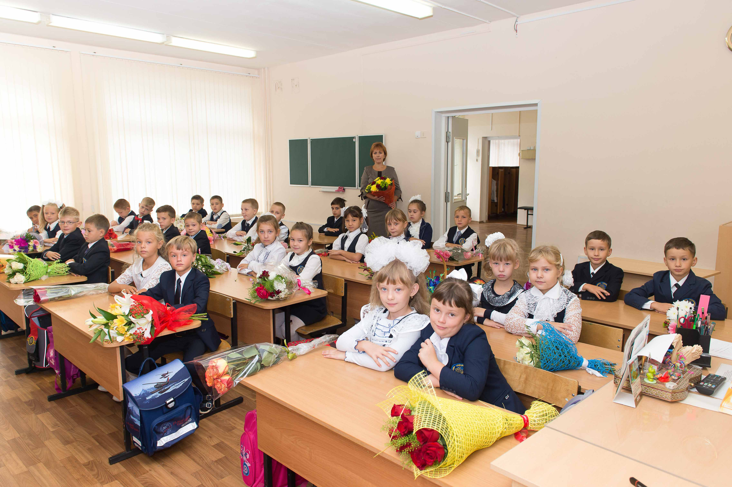 1-е сентября. 2 класс. Выпускной школьный альбом в Москве / Школьный фотограф Юлия Михайленко