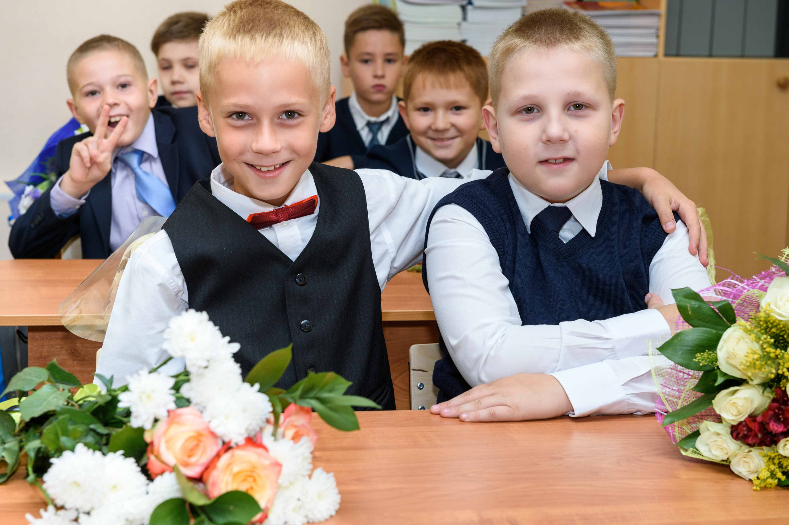 1-е сентября. 3 класс. Выпускной школьный альбом в Москве / Школьный фотограф Юлия Михайленко