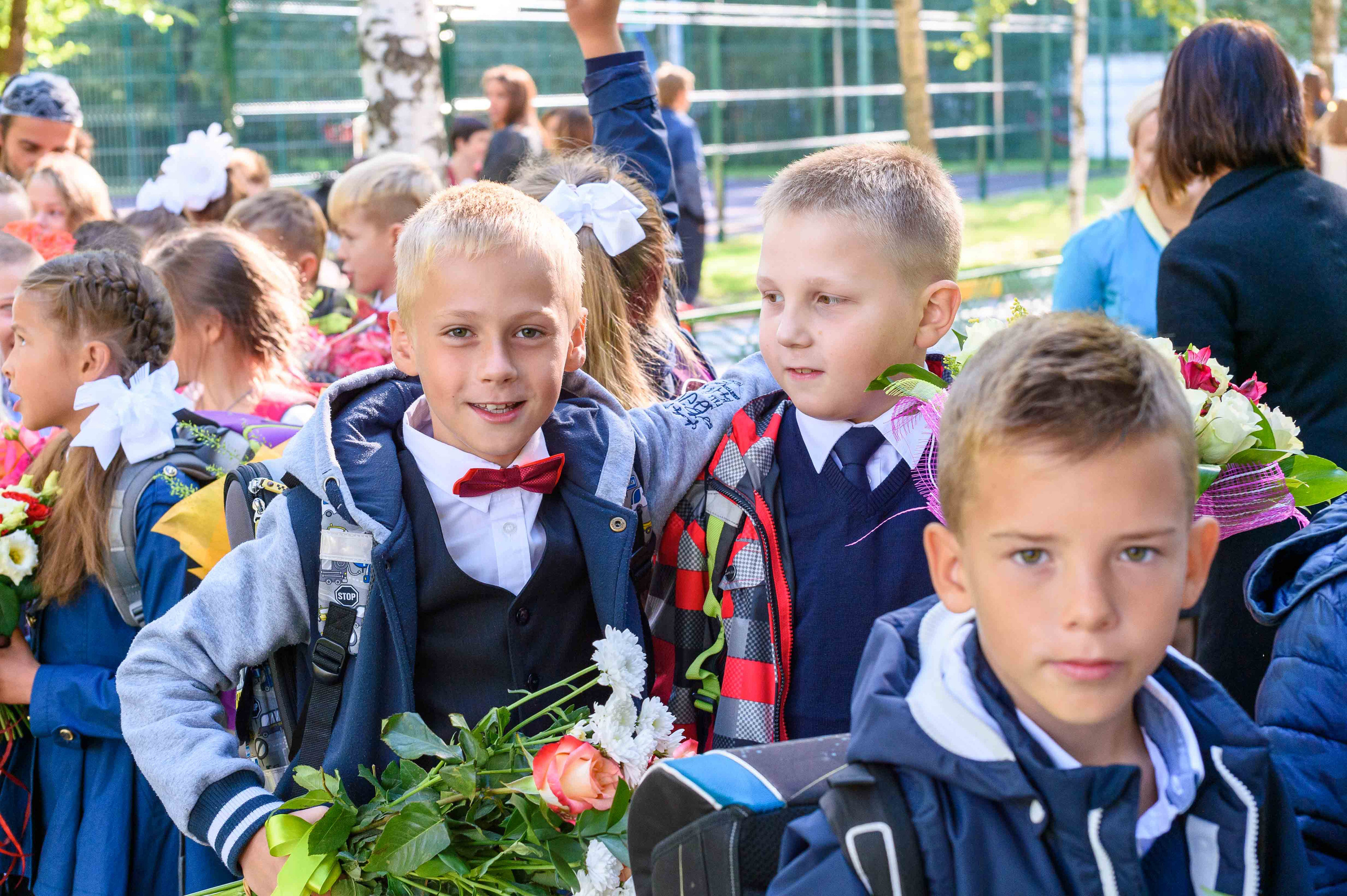 1-е сентября. 3 класс. Выпускной школьный альбом в Москве / Школьный фотограф Юлия Михайленко