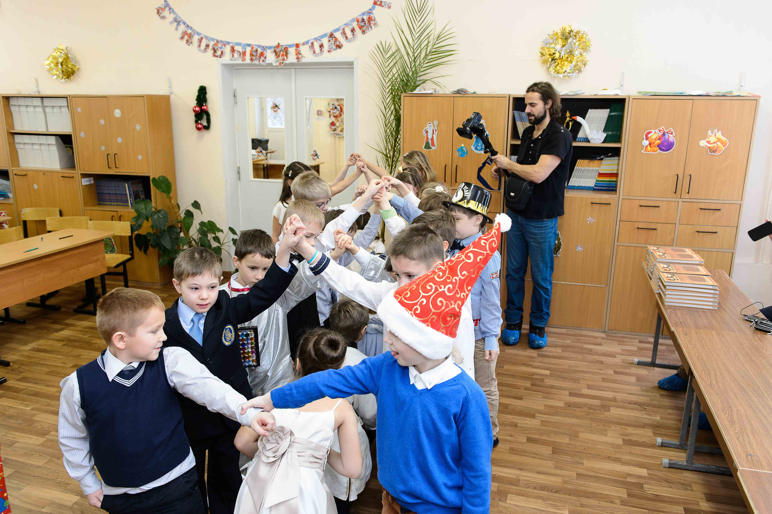 Викторина на Новый год в школе. Выпускной школьный альбом в Москве / Школьный фотограф Юлия Михайленко
