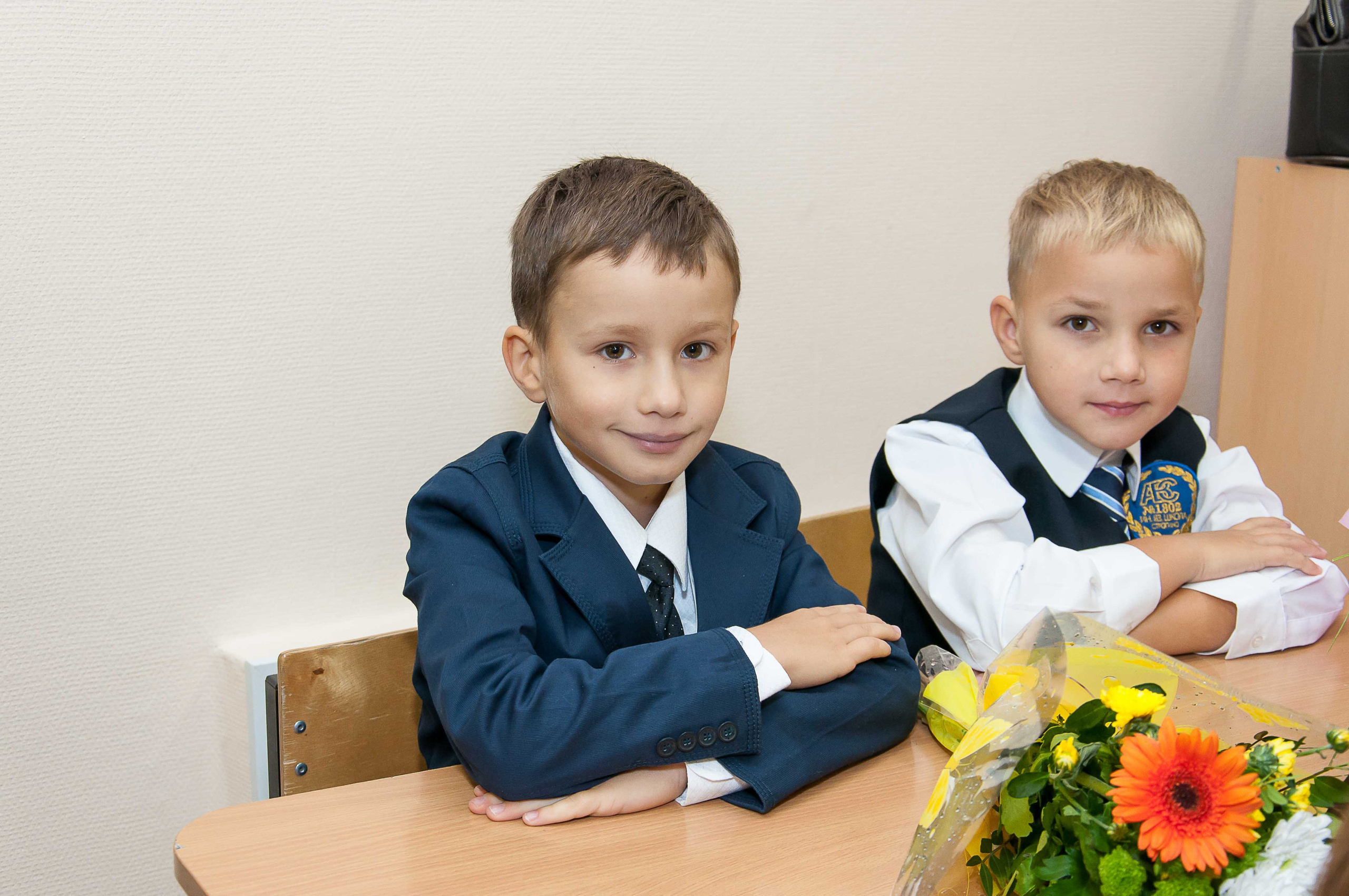 1-е сентября. 1 класс. Выпускной школьный альбом в Москве / Школьный фотограф Юлия Михайленко