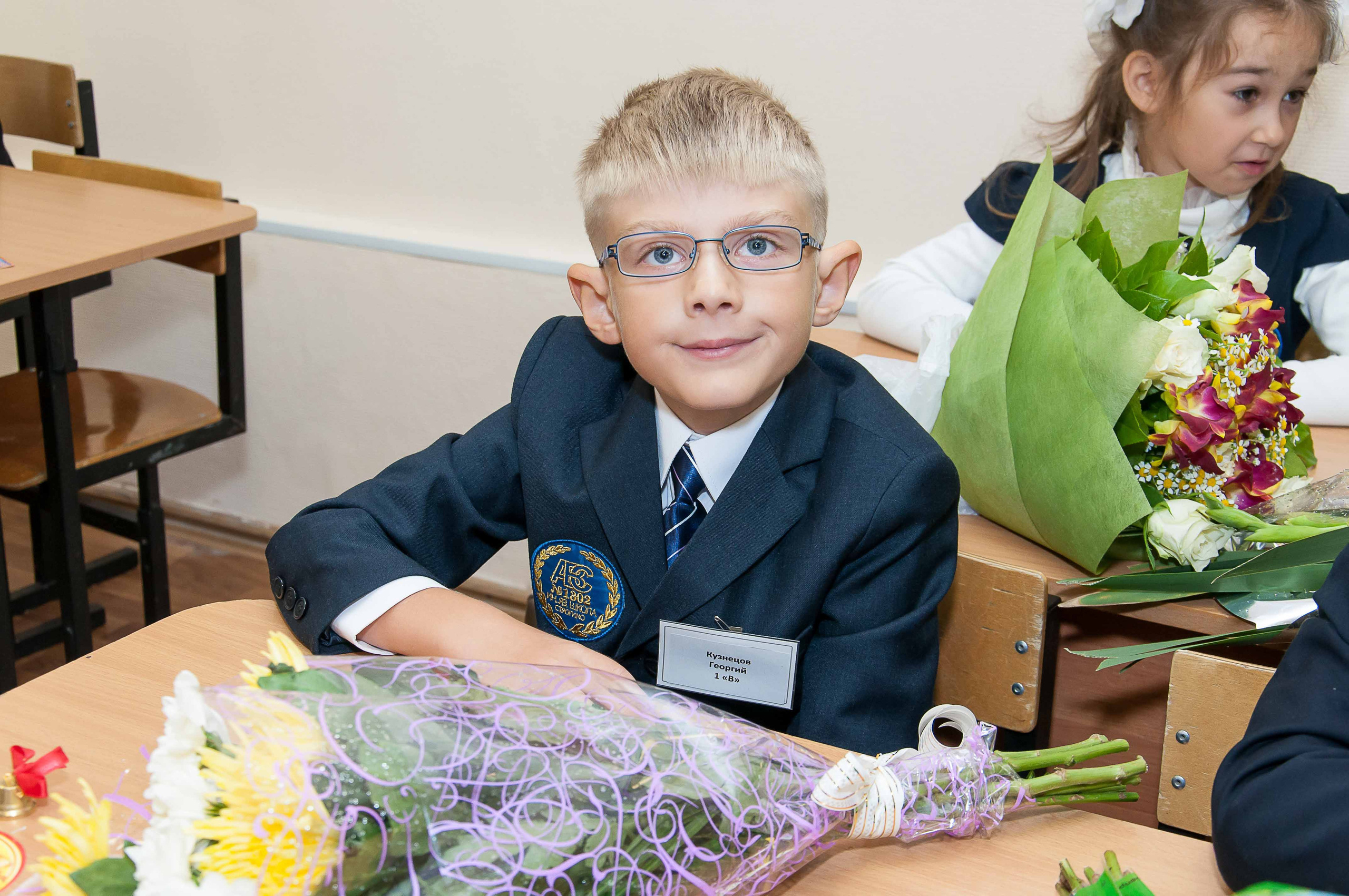 1-е сентября. 1 класс. Выпускной школьный альбом в Москве / Школьный фотограф Юлия Михайленко