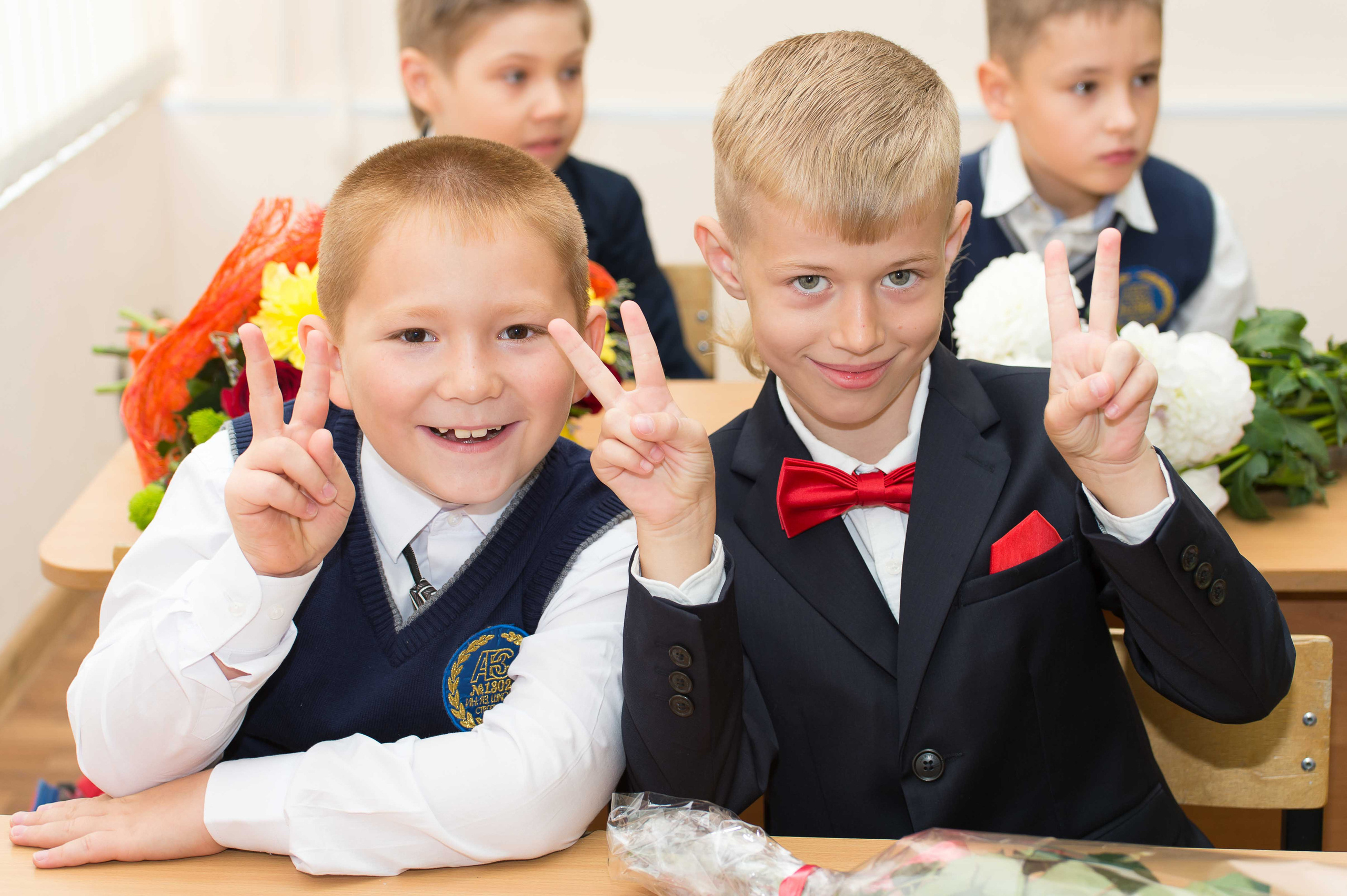 1-е сентября. 2 класс. Выпускной школьный альбом в Москве / Школьный фотограф Юлия Михайленко