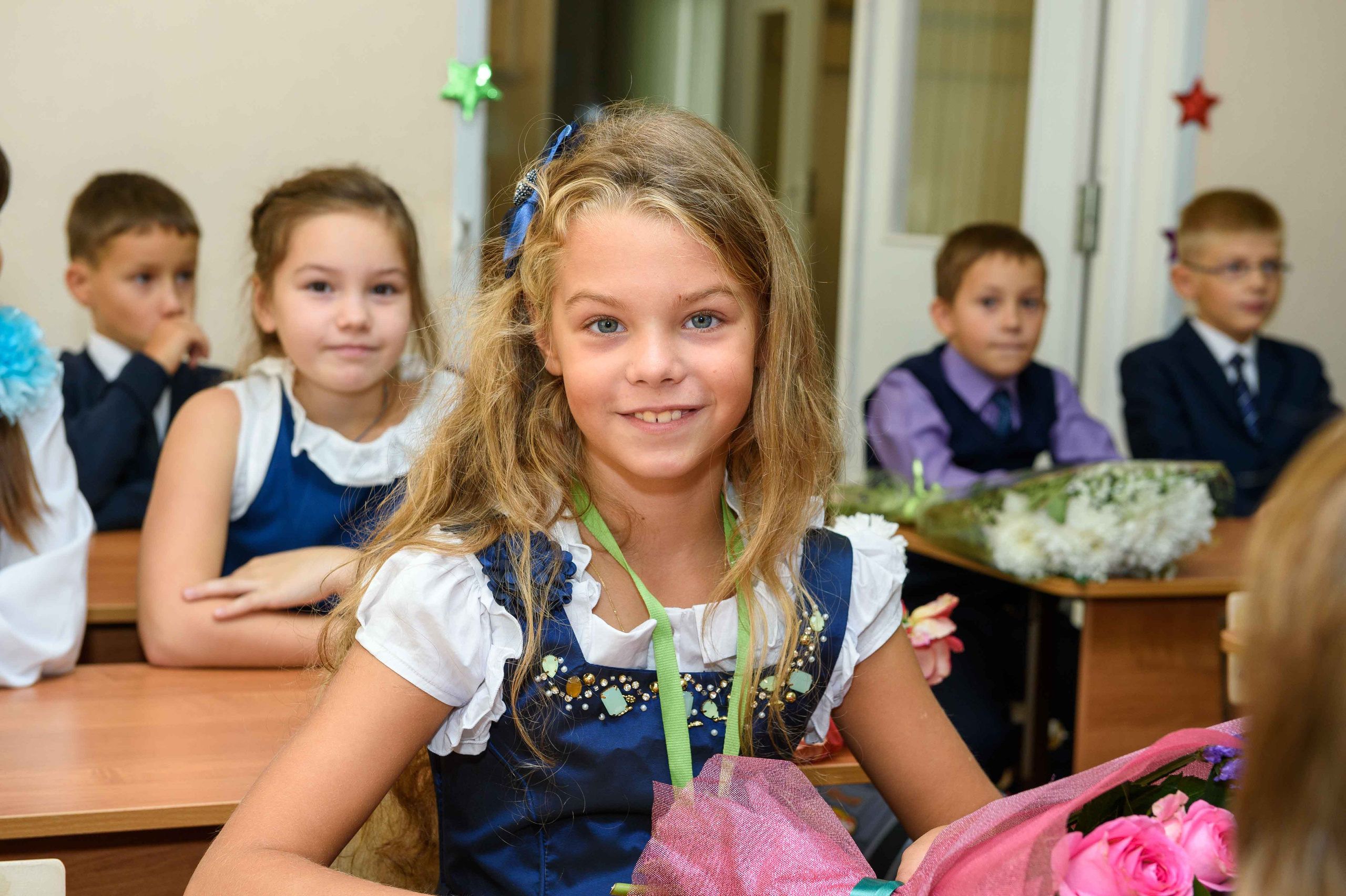 1-е сентября. 3 класс. Выпускной школьный альбом в Москве / Школьный фотограф Юлия Михайленко