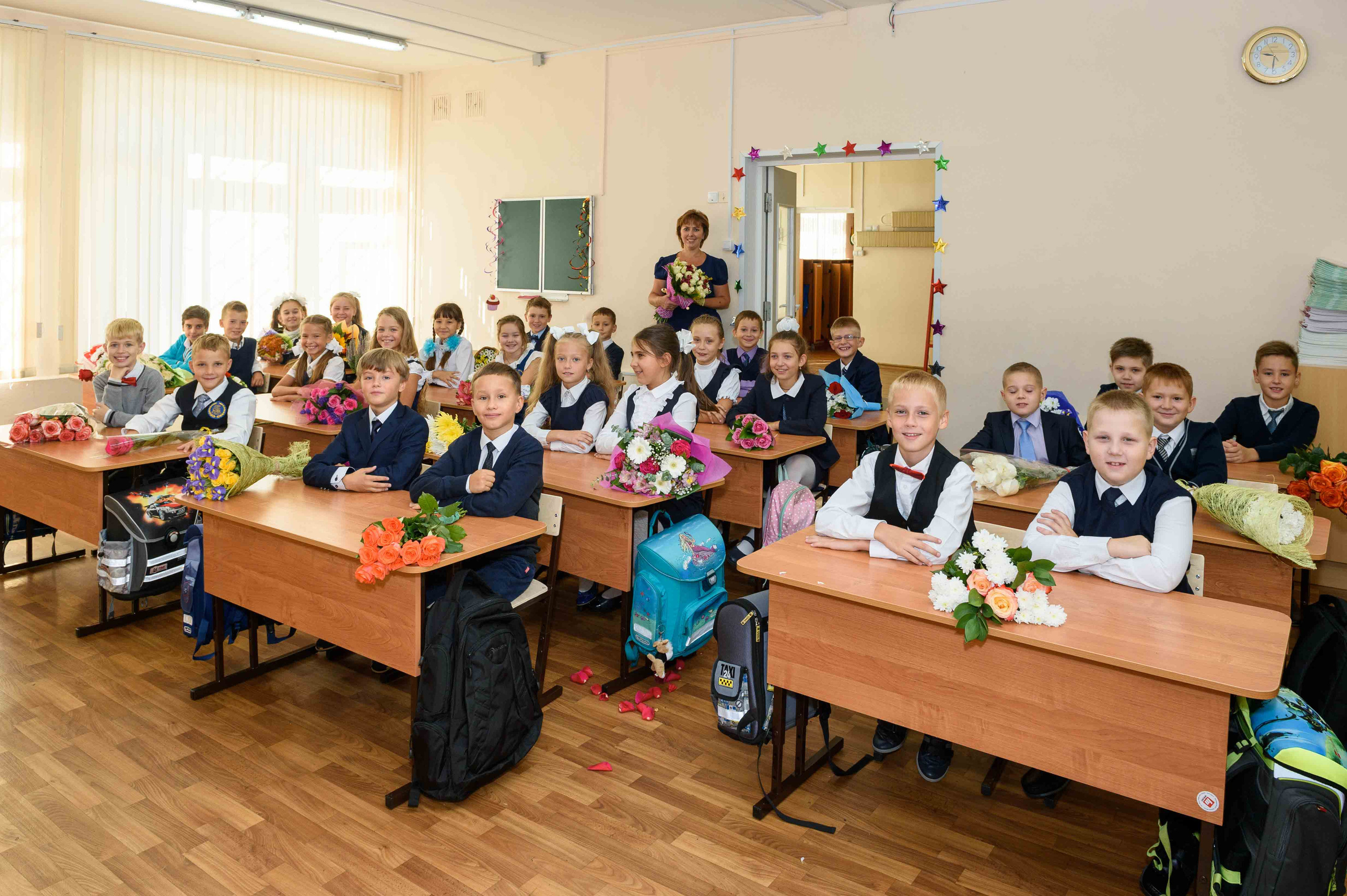 1-е сентября. 3 класс. Выпускной школьный альбом в Москве / Школьный фотограф Юлия Михайленко
