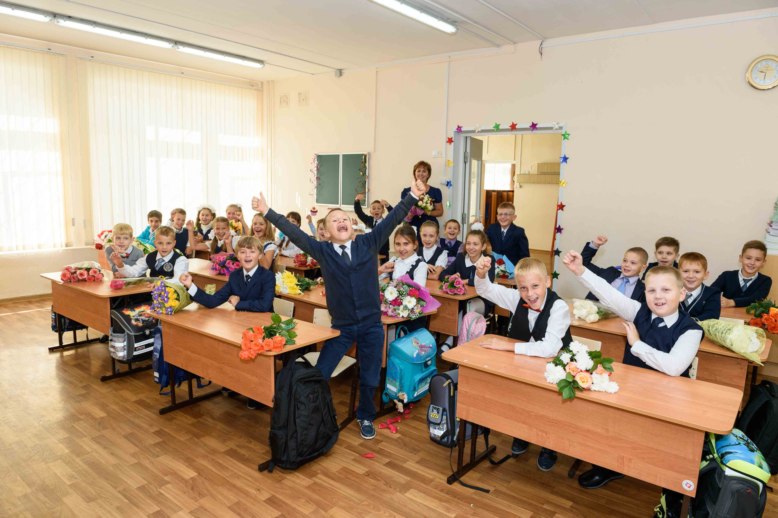1-е сентября. 3 класс. Выпускной школьный альбом в Москве / Школьный фотограф Юлия Михайленко