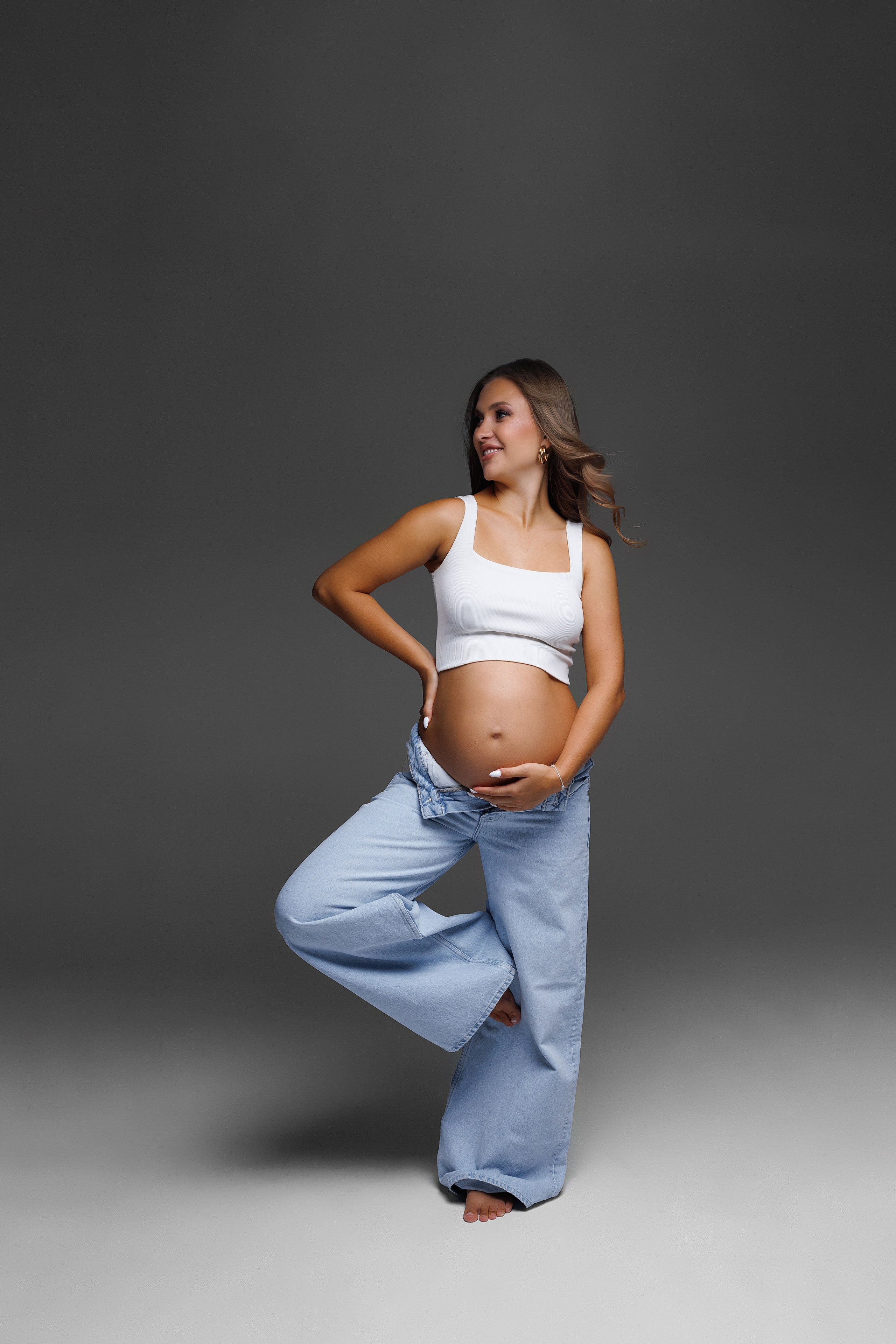 Семья, беременность и материнство. Анастасия, Фотограф женского портрета и беременности в стиле vogue