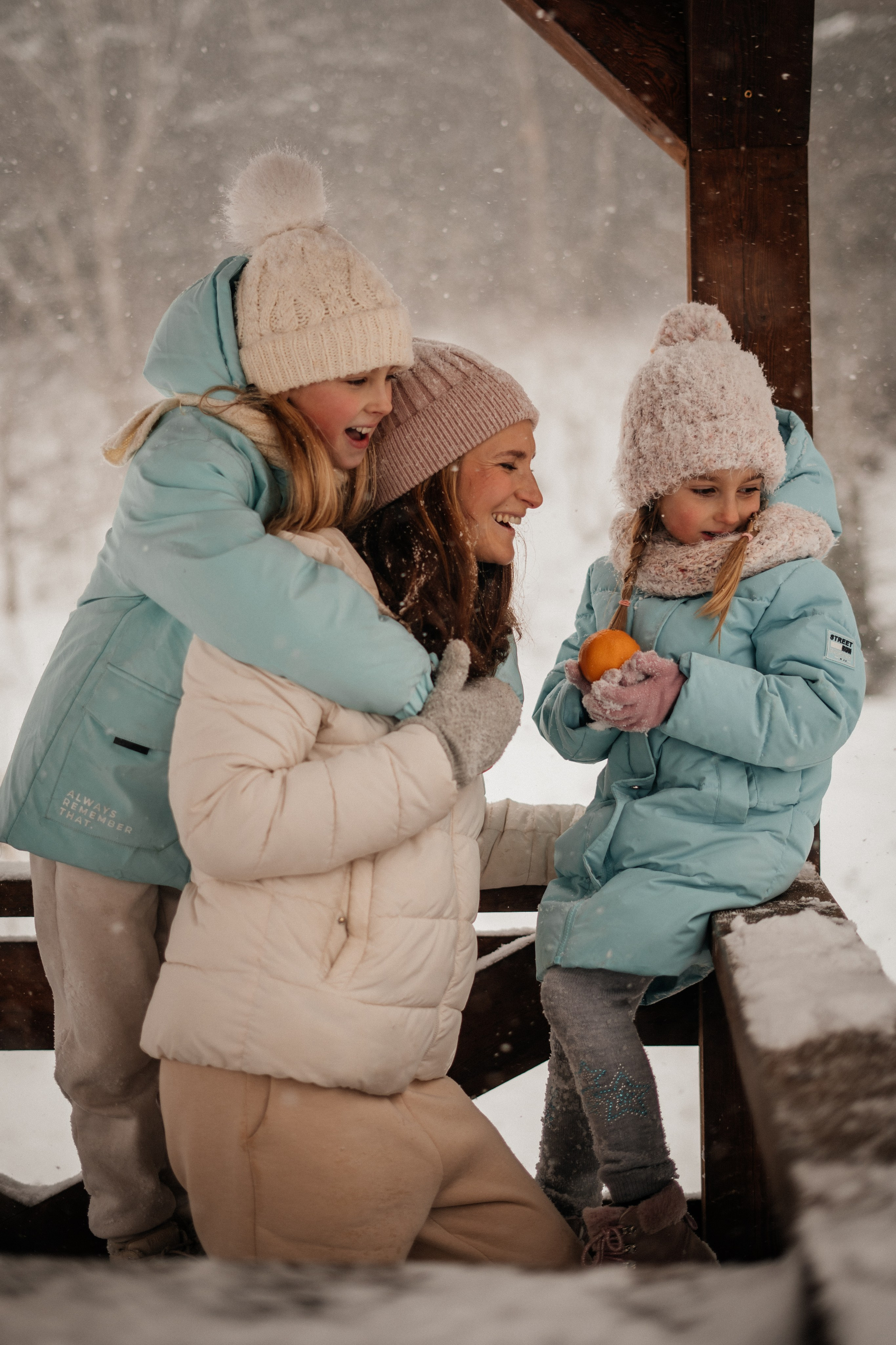 Зимняя семейная фотосессия сахалин. Фотограф сахалин