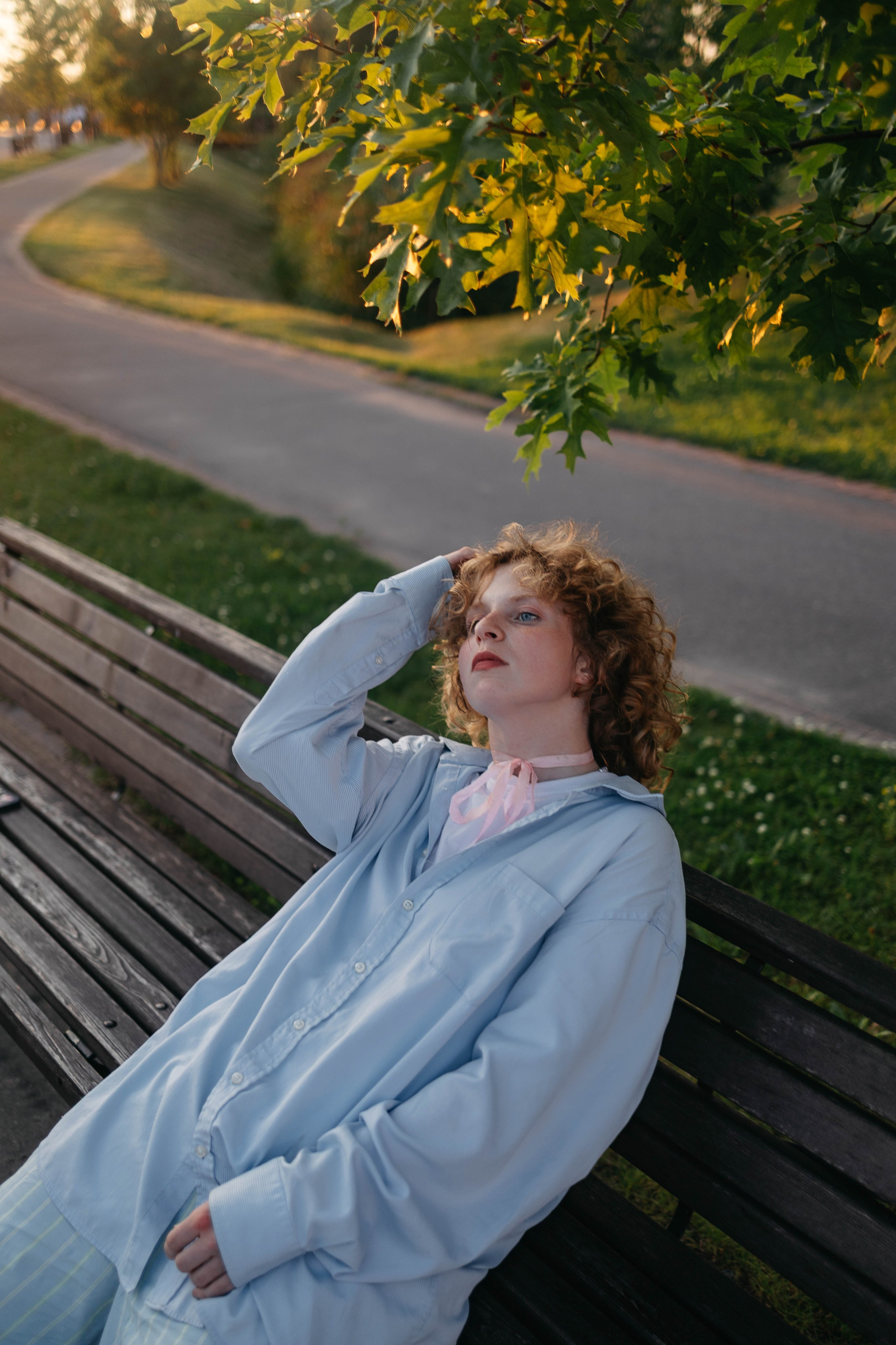 Лиза в Завидово. Закат. Фотограф в Твери Лагодная Яна