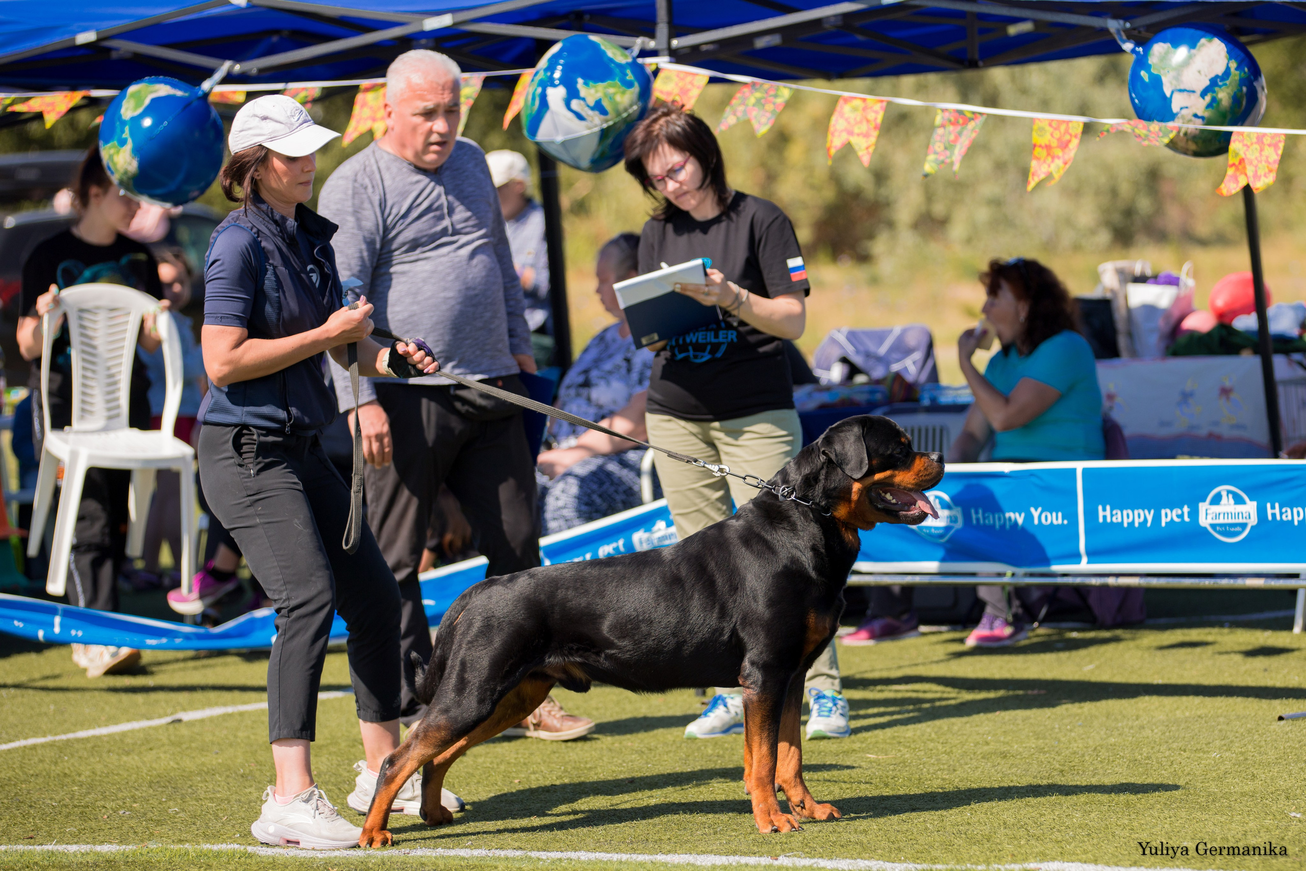Анапа 16-17.09.2023 моно ротвейлеров. Фотограф-анималист Юлия Германика