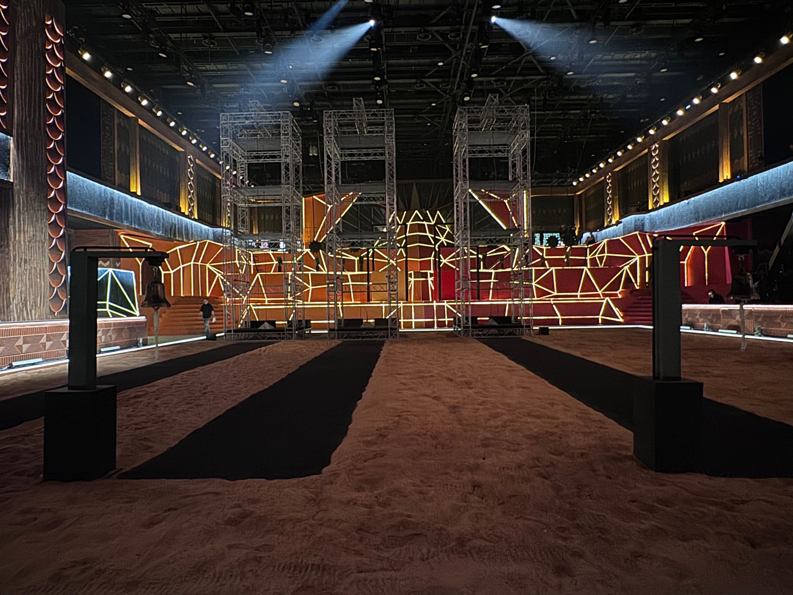 БОГАТЫРСКИЕ ИГРЫ для СТС. Художник-постановщик кино и театра в Москве и Санкт-Петербурге Медведников Николай